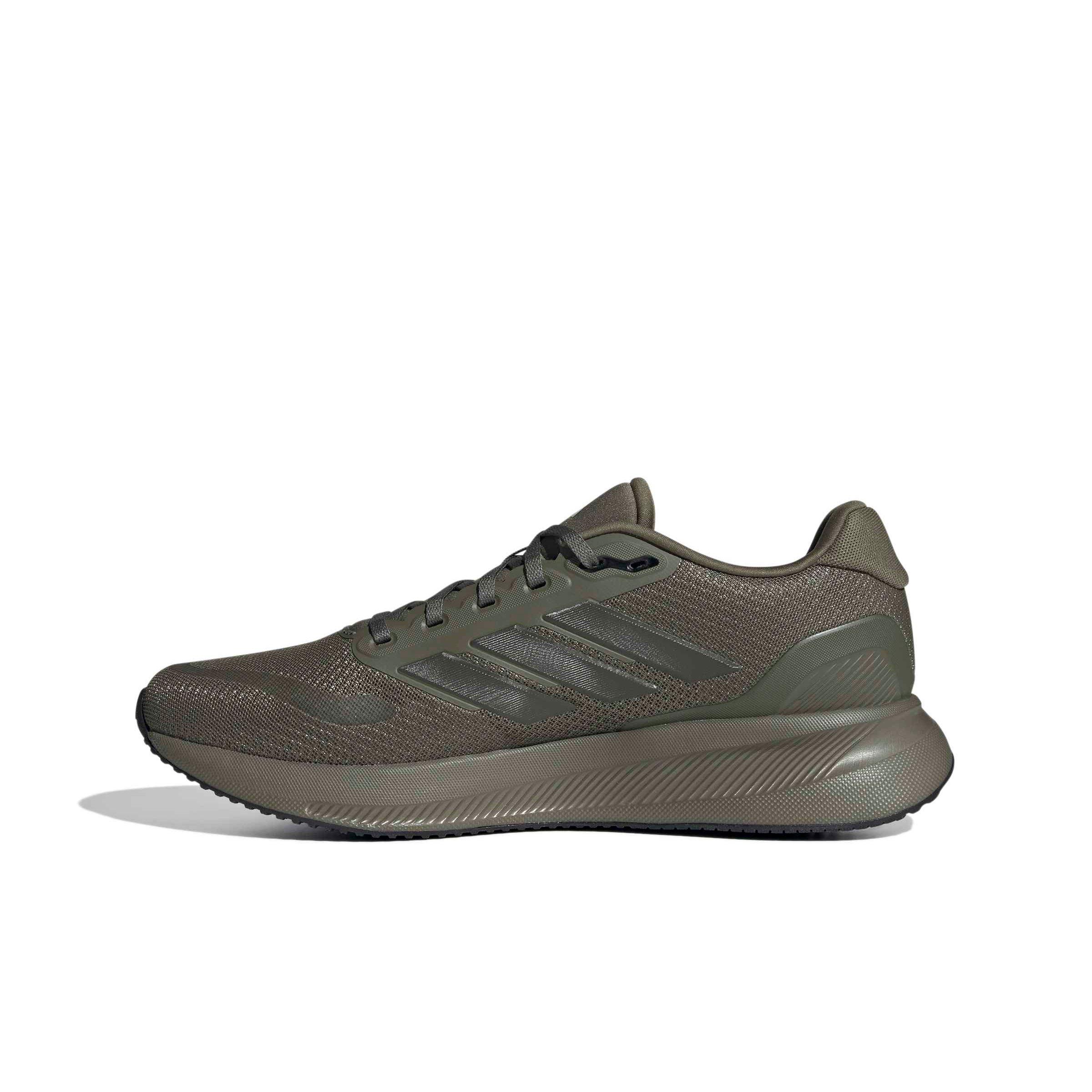 adidas Runfalcon 5 "Olive Strata/Shadow Olive/Core Black" Men's Running Shoe - OLIVE/OLIVE/BLACK Thumbnail View 2