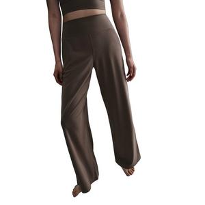 Nike Women's Zenvy Dri-FIT High-Waisted Wide-Leg Pants - Brown