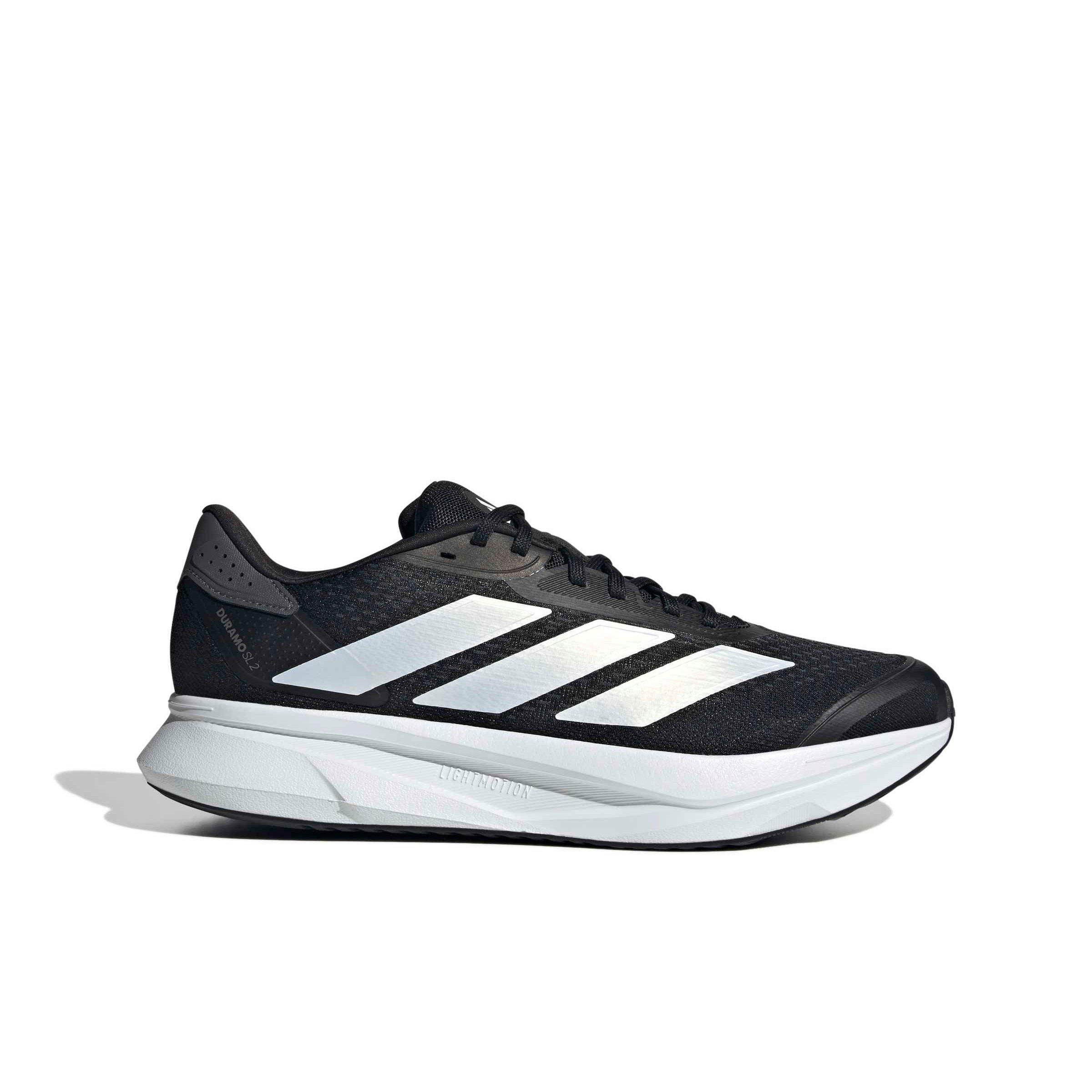 adidas Duramo SL 2 "Core Black/Ftwr White/Grey Five" Men's Wide Running Shoe - BLACK/WHITE/GREY Thumbnail View 1