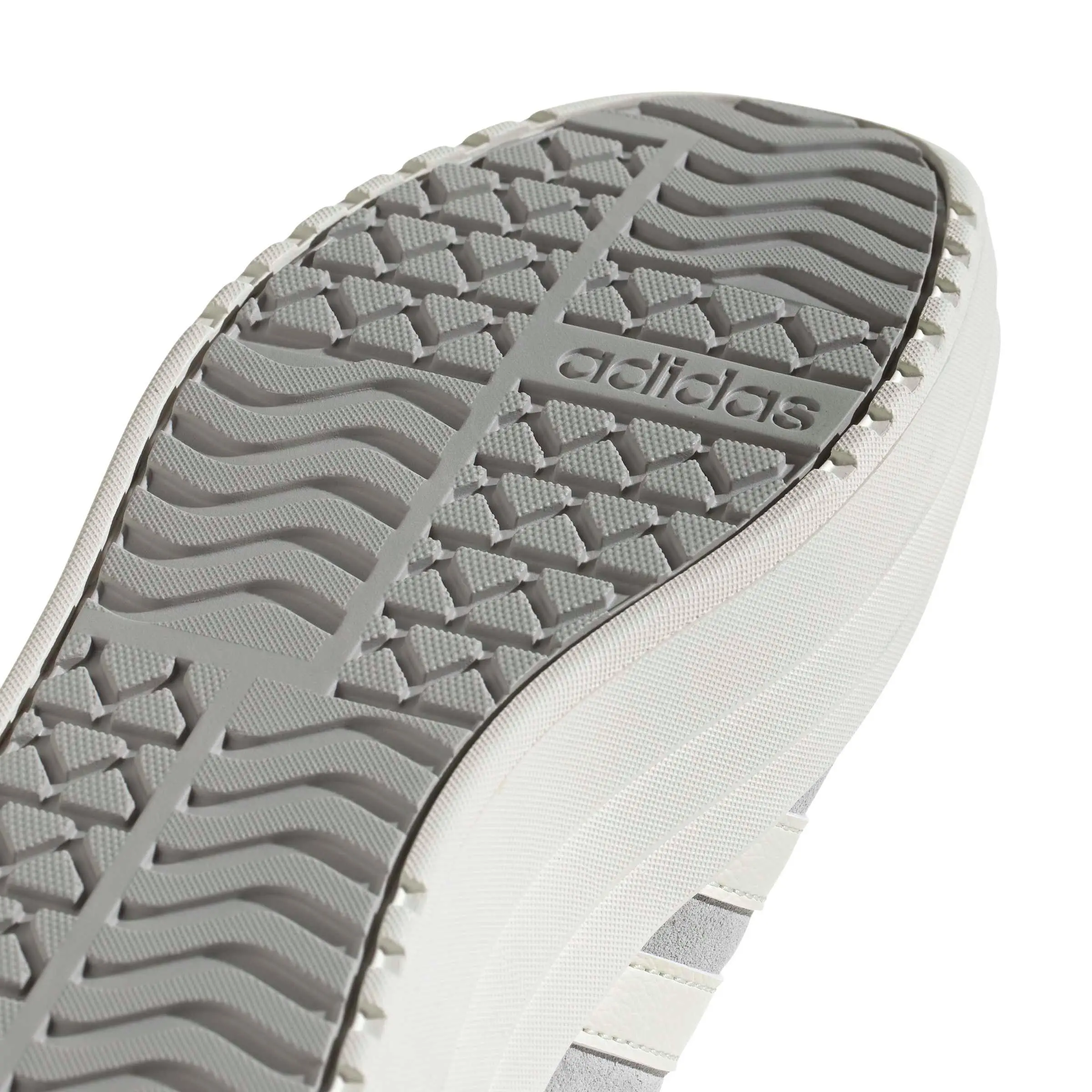 adidas VL Court Bold "Grey Two/Off White/Core White" Women's Shoe - GREY/OFF WHITE/WHITE