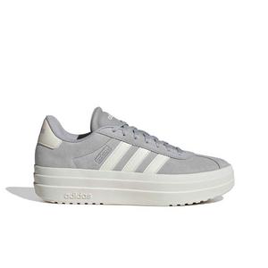adidas VL Court Bold "Grey Two/Off White/Core White" Women's Shoe - GREY/OFF WHITE/WHITE