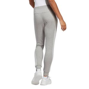 adidas Women's Essentials 3-Stripes Cuffed French Terry Joggers - Grey
