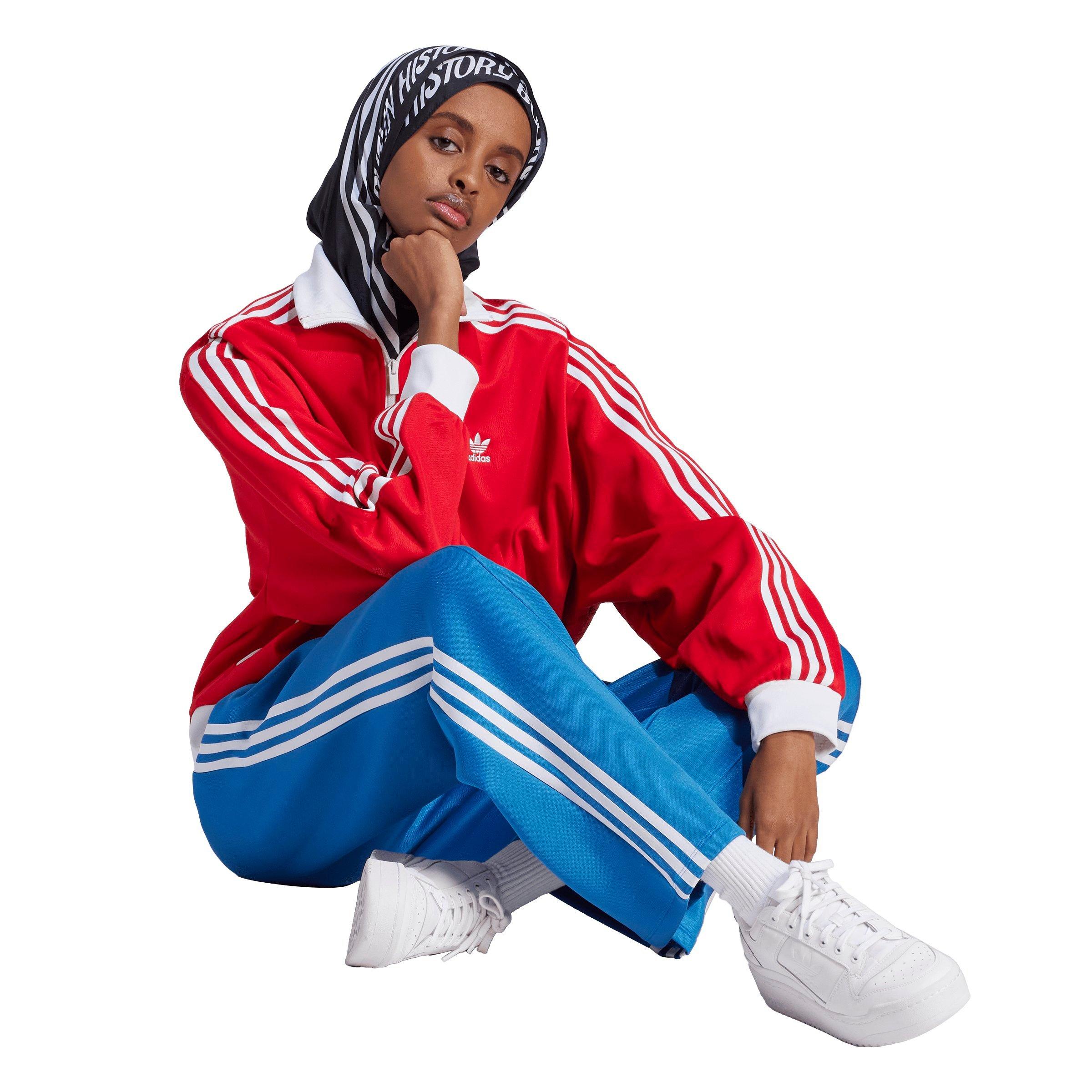 adidas Originals Women's Adicolor Classics Oversized SST Tracksuit Pants-  Blue - Hibbett | City Gear