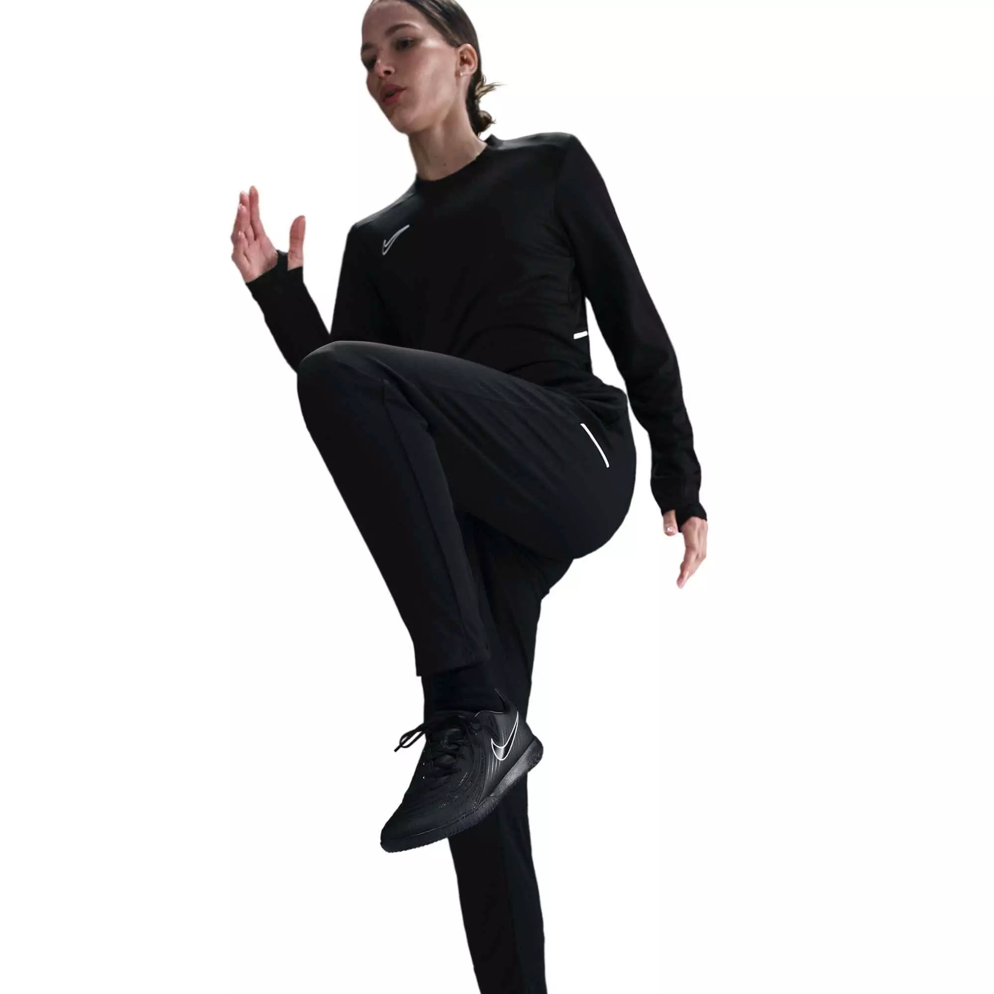 Nike Women's Academy Dri-FIT Soccer Pants-Black - BLACK