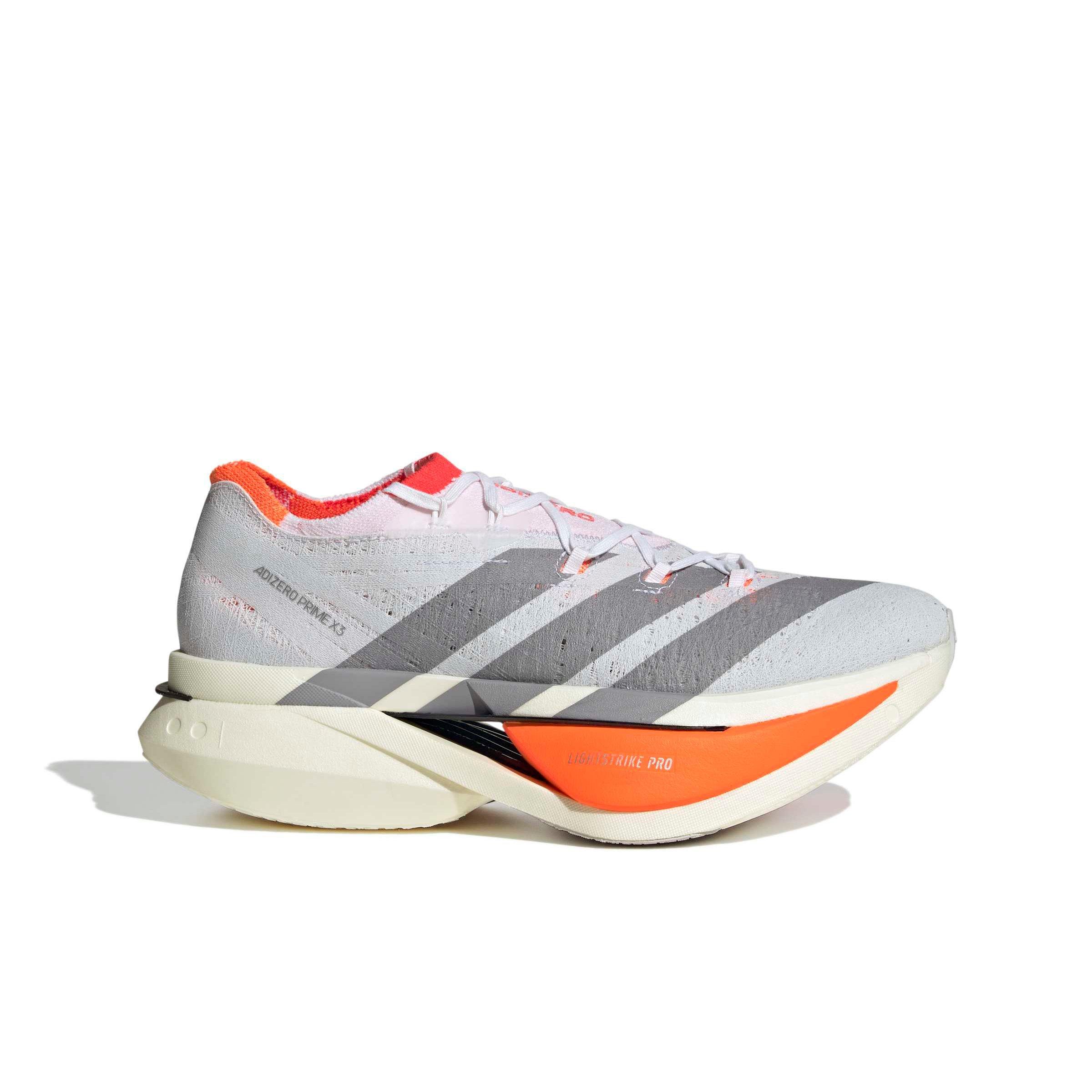 adidas Adizero Men's Cushioned Running Shoes - White