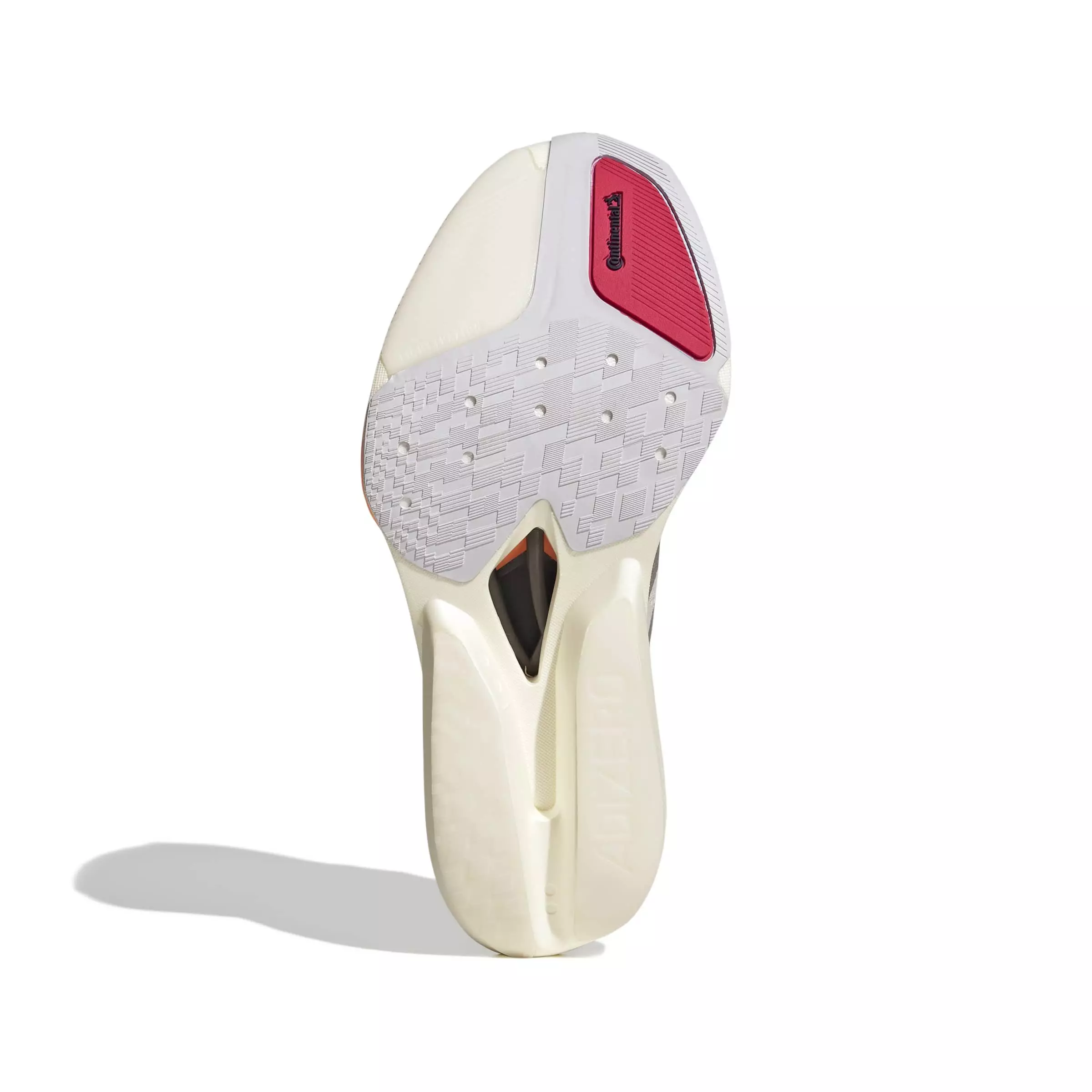 adidas Adizero Prime X3 Strung "Ftwr White/Ftwr White/Lucid Red" Men's Running Shoe - WHITE/WHITE/RED