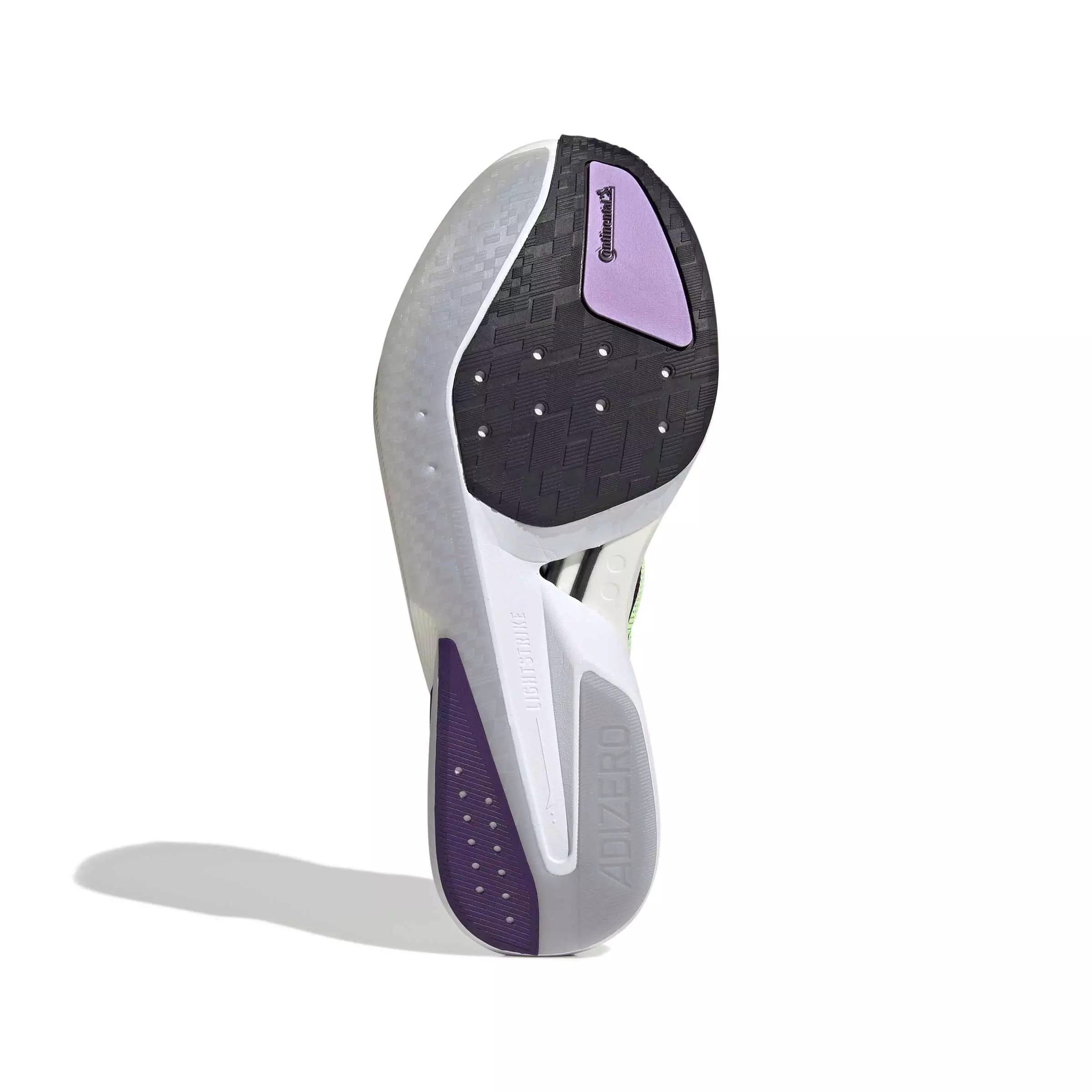 adidas Adizero Boston 13 "Solar Yellow/Aurora Plum/Powder Plum" Men's Running Shoe - YELLOW/PLUM/PLUM