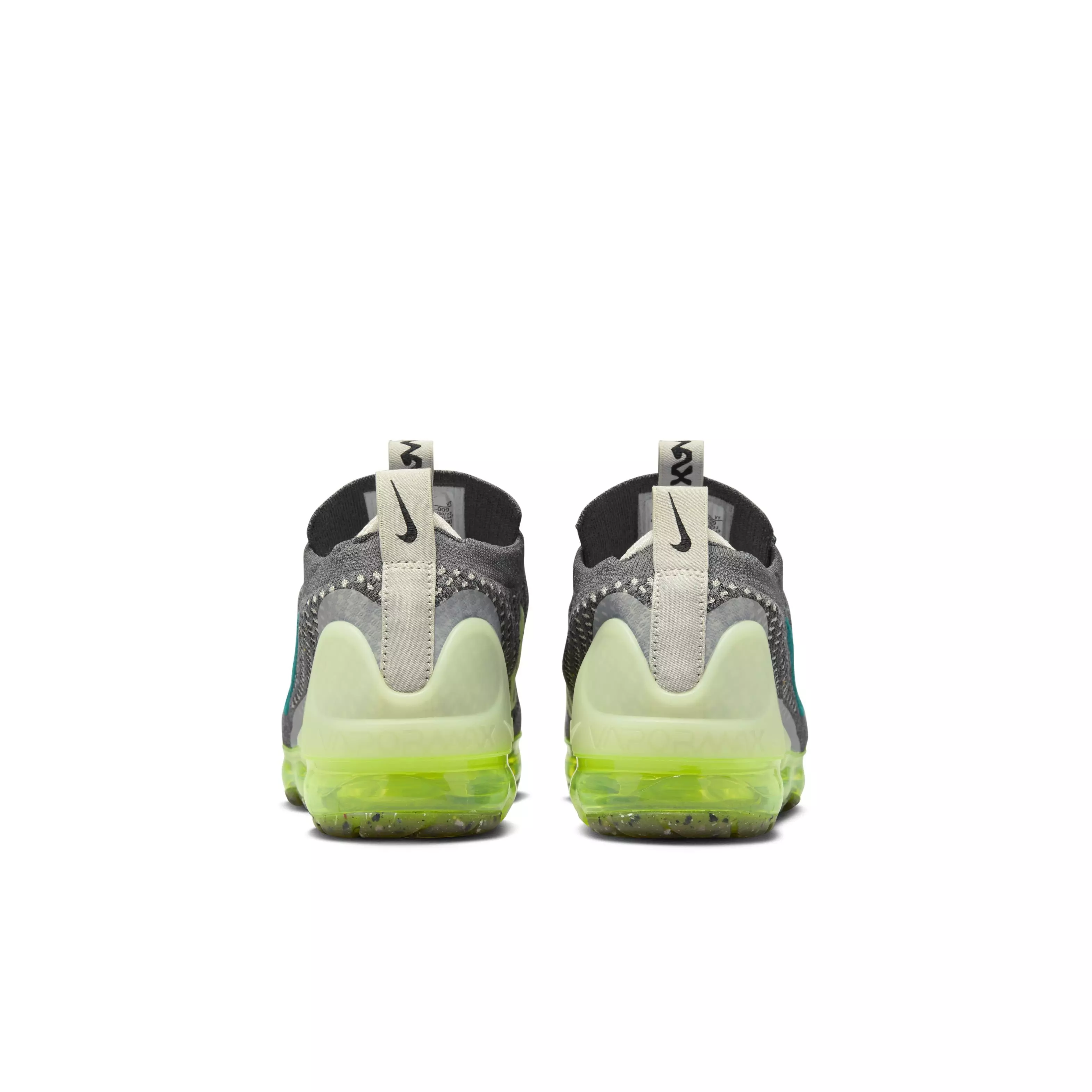 Nike Air VaporMax 2021 FK "Dark Grey/Black/Barely Volt/Phantom" Grade School Boys' Shoe - DK GREY/BLACK/VOLT/PHANTOM