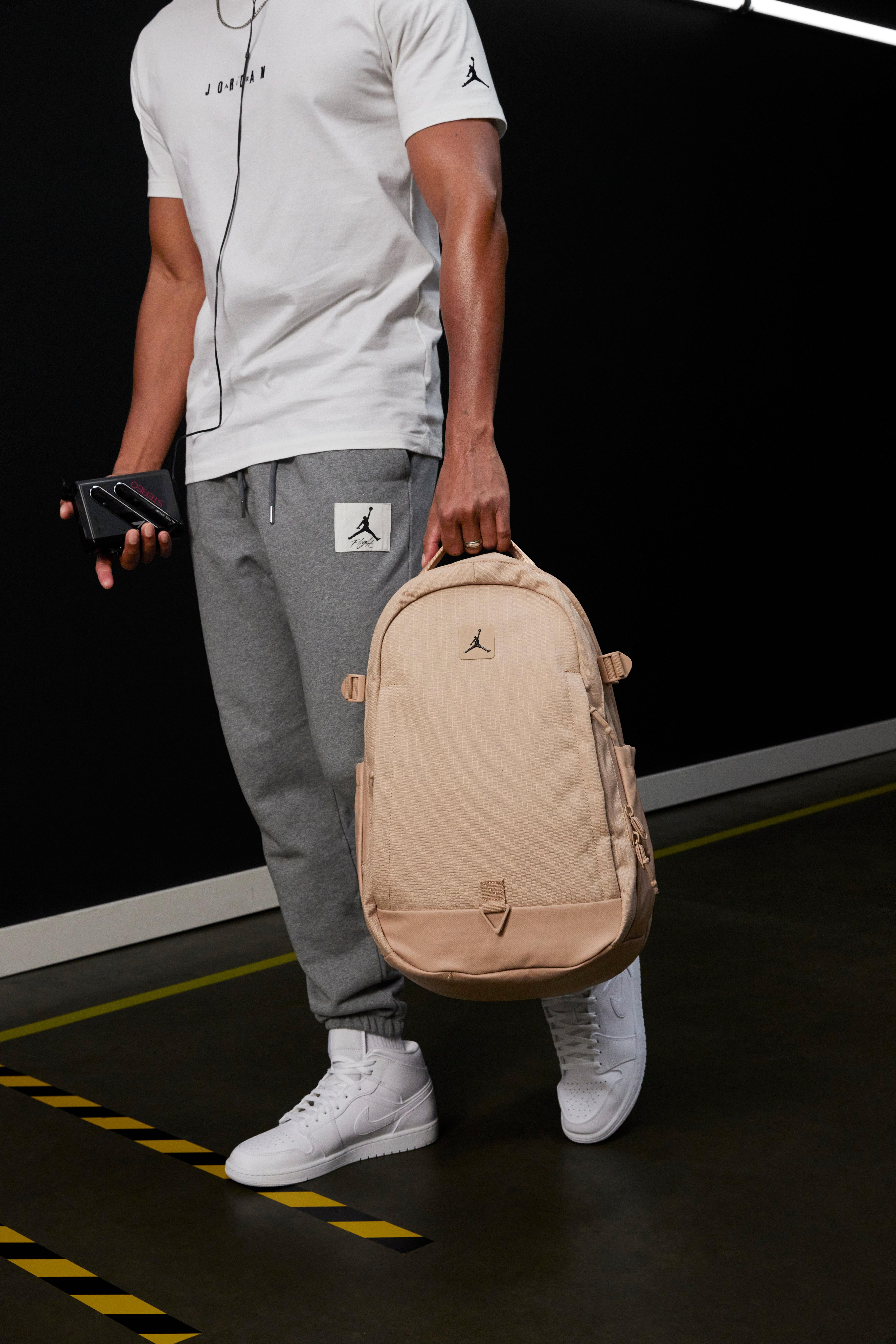 Jordan Franchise Cordura Backpack - Tan - BROWN Thumbnail View 11