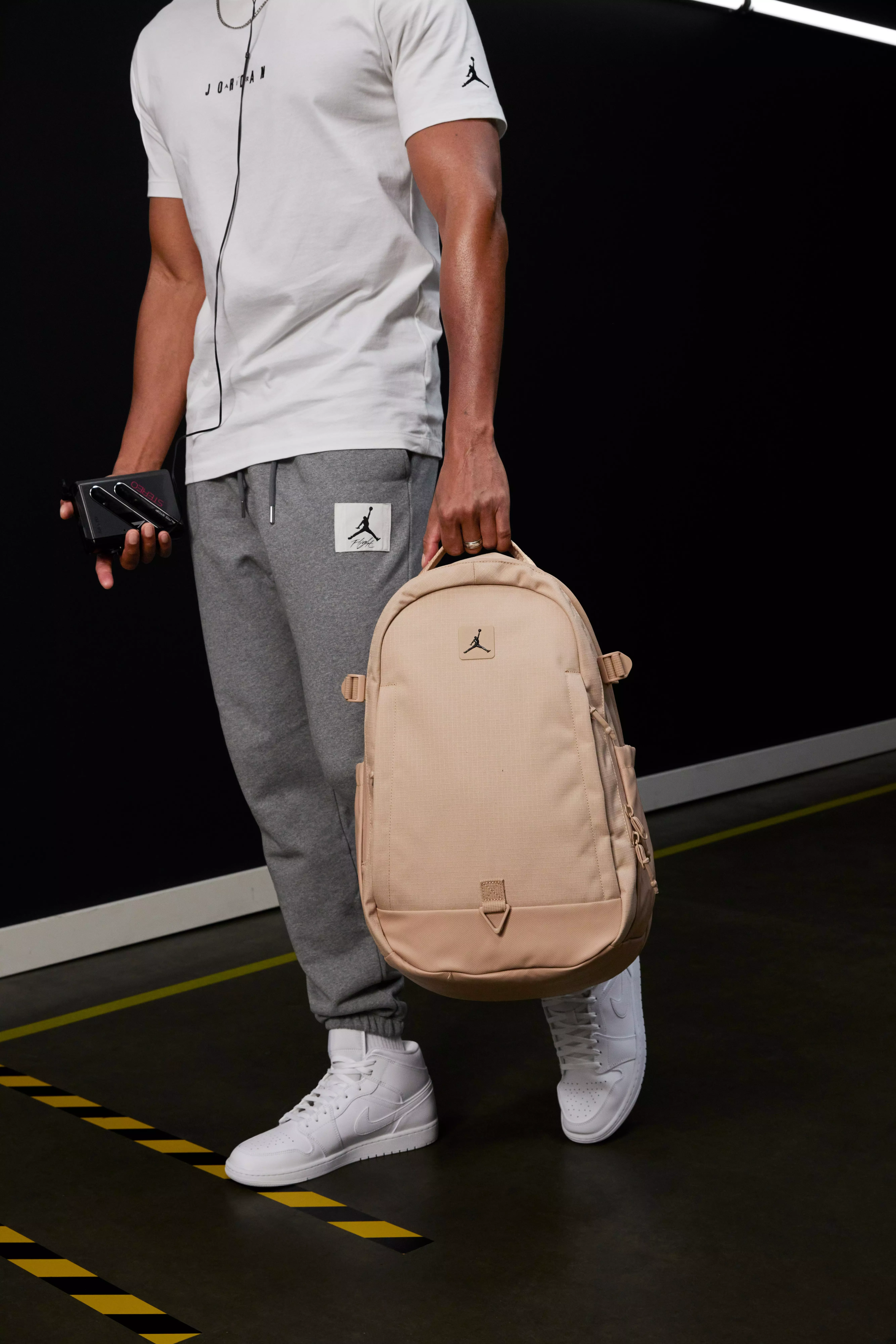 Jordan Franchise Cordura Backpack - Tan - BROWN