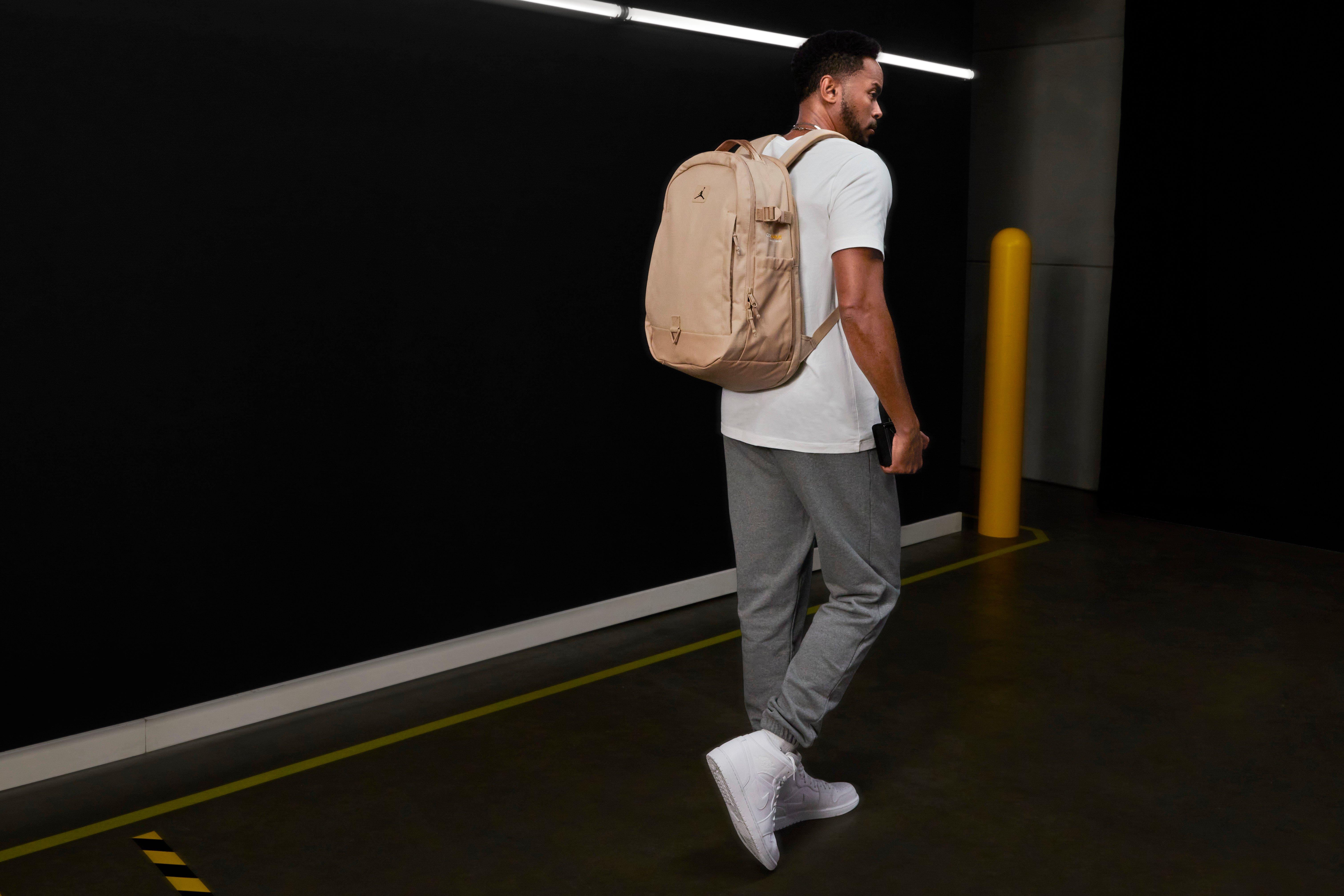 Jordan Franchise Cordura Backpack - Tan - BROWN Thumbnail View 13