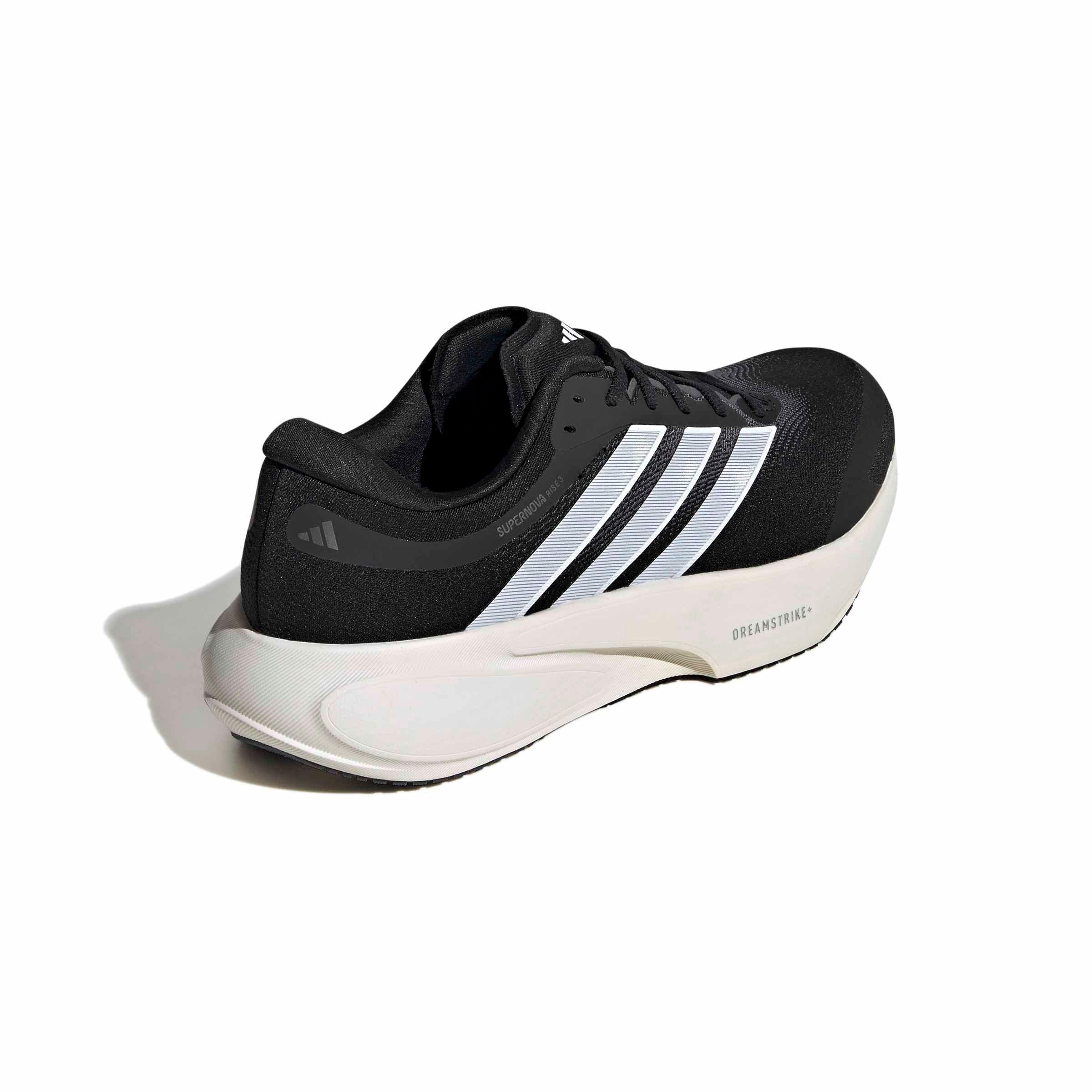 adidas Supernova Rise 3 "Core Black/Ftwr White/Core Black" Men's Wide Running Shoe - BLACK/WHITE/BLACK Thumbnail View 4