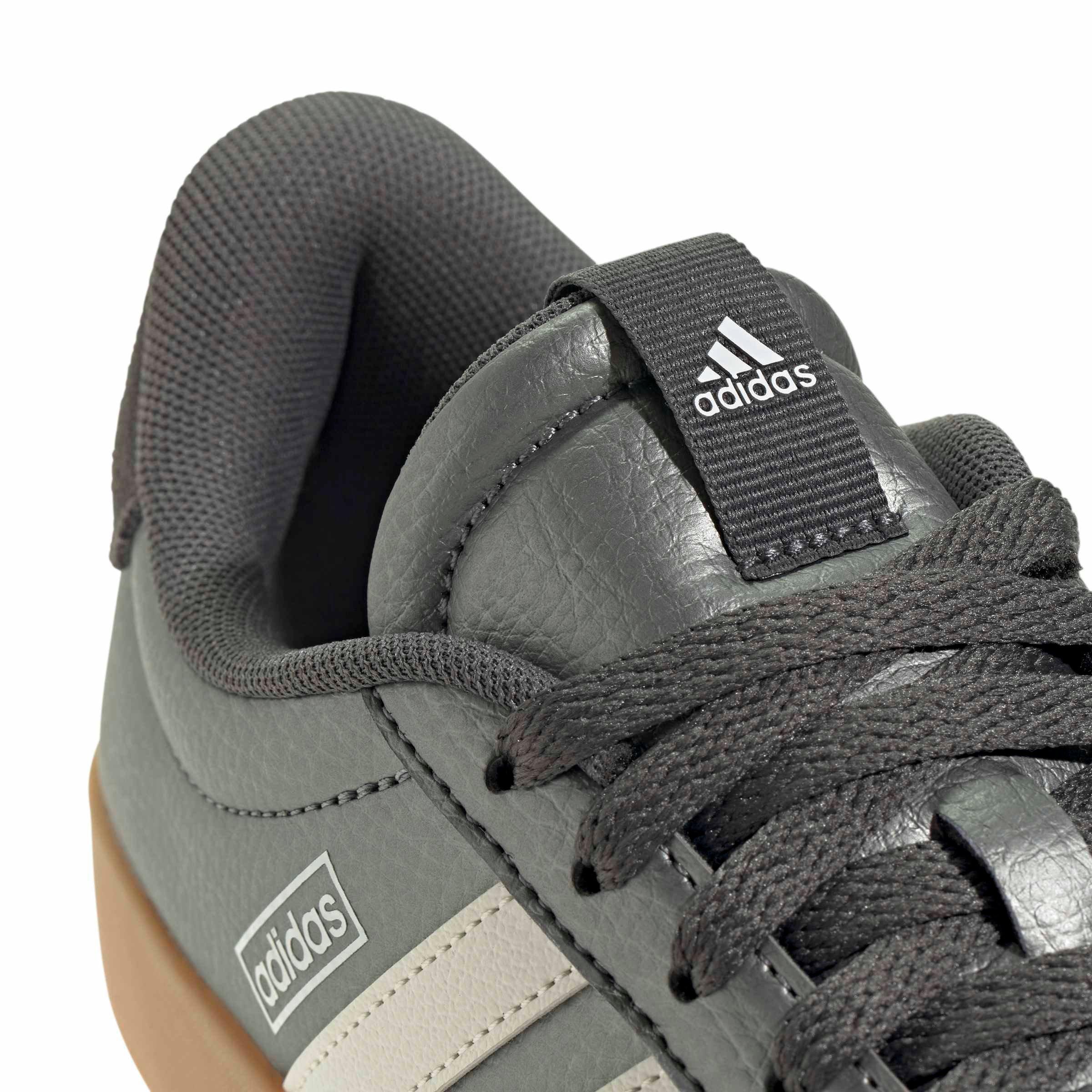 adidas VL Court 3.0 "Iron Metallic/Core White/Grey Five" Women's Shoe - IRON/WHITE/GREY