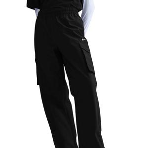 Nike Women's Sportswear Everything Wovens Mid-Rise Cargo Pants - Black