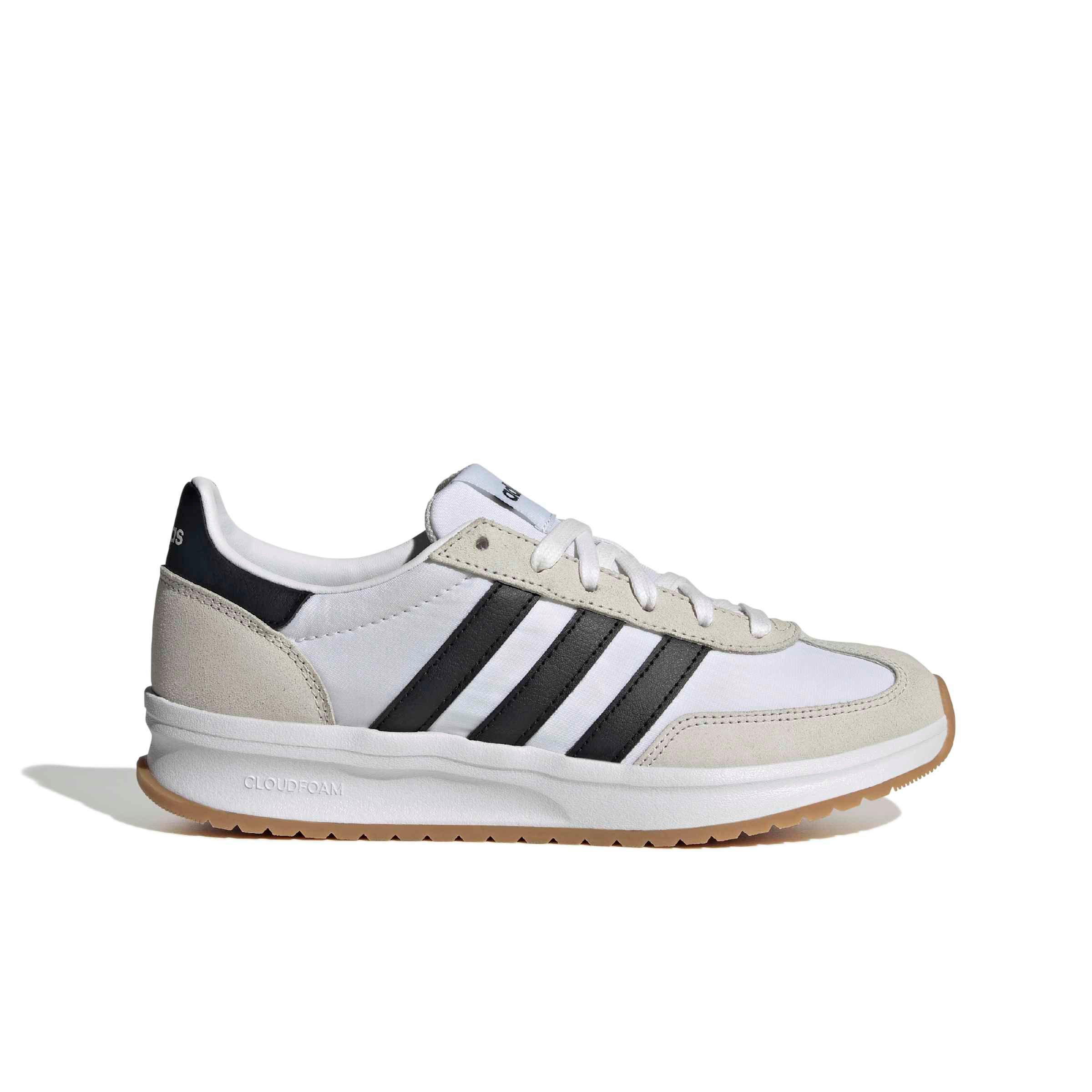 adidas Run 70s 2.0 "Ftwr White/Core Black/Grey One" Women's Shoe - WHITE/BLACK/GREY