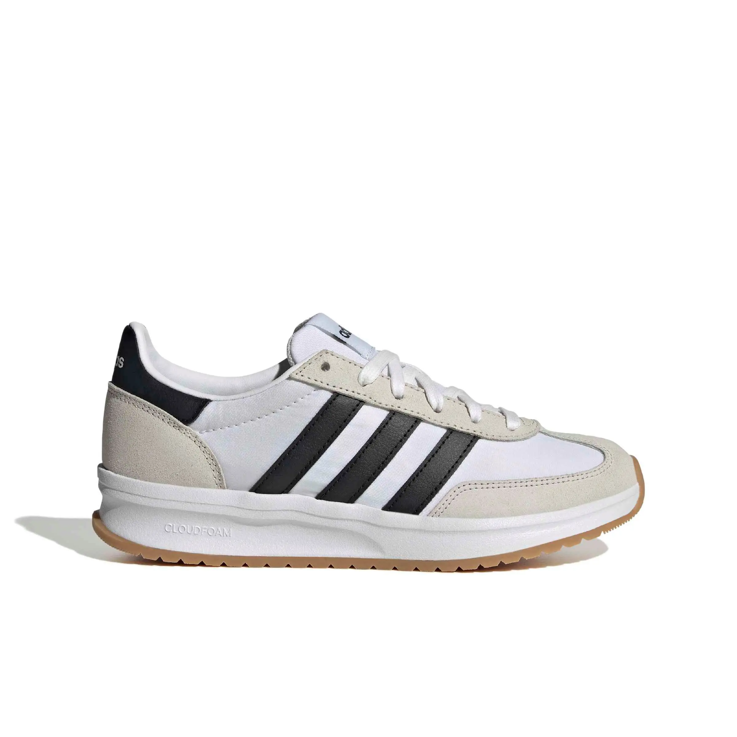 adidas Run 70s 2.0 "Ftwr White/Core Black/Grey One" Women's Shoe - WHITE/BLACK/GREY