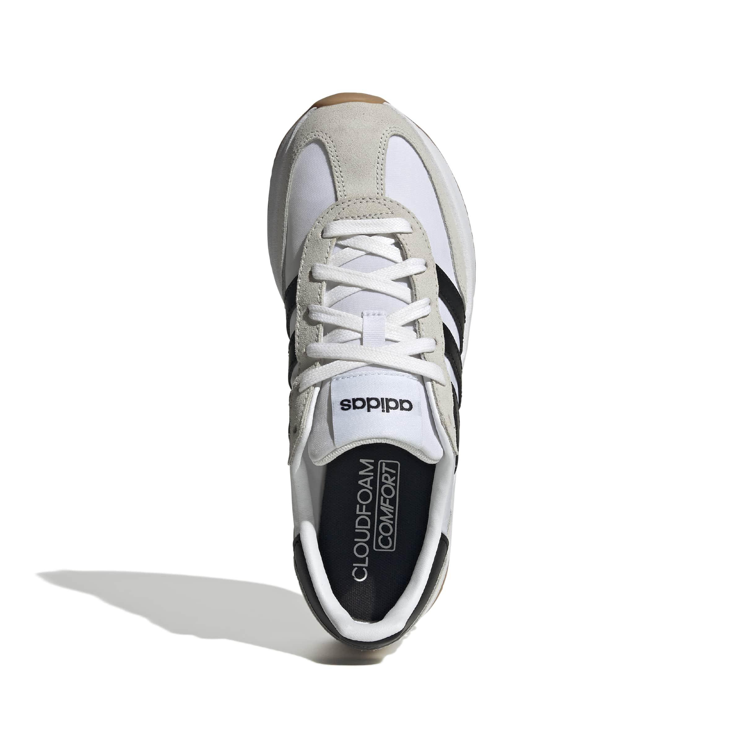 adidas Run 70s 2.0 "Ftwr White/Core Black/Grey One" Women's Shoe - WHITE/BLACK/GREY