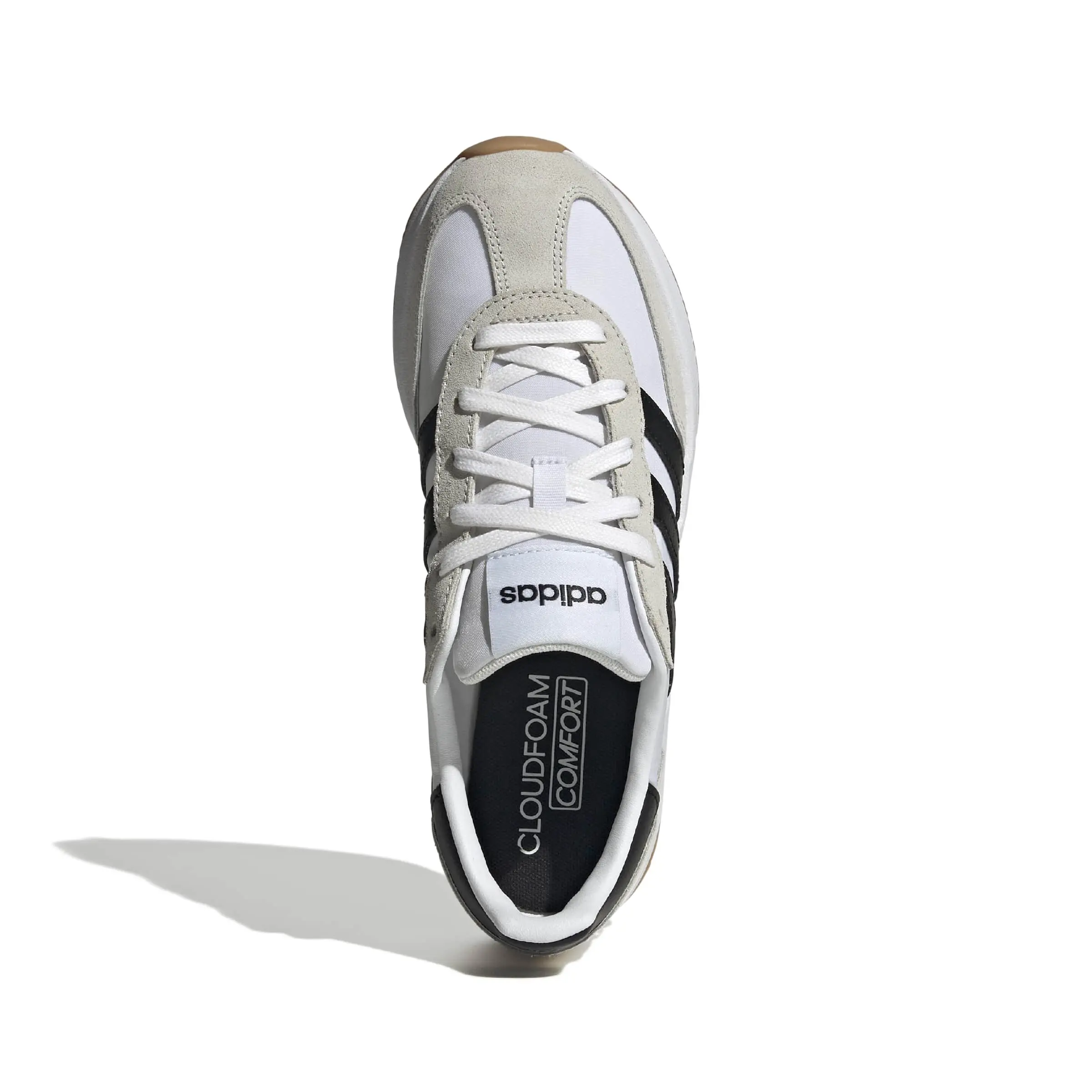 adidas Run 70s 2.0 "Ftwr White/Core Black/Grey One" Women's Shoe - WHITE/BLACK/GREY
