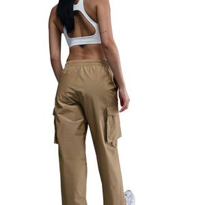 Nike Women's Sportswear Everything Wovens Mid-Rise Cargo Pants - Beige