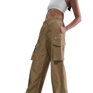 Nike Women's Sportswear Everything Wovens Mid-Rise Cargo Pants - Beige