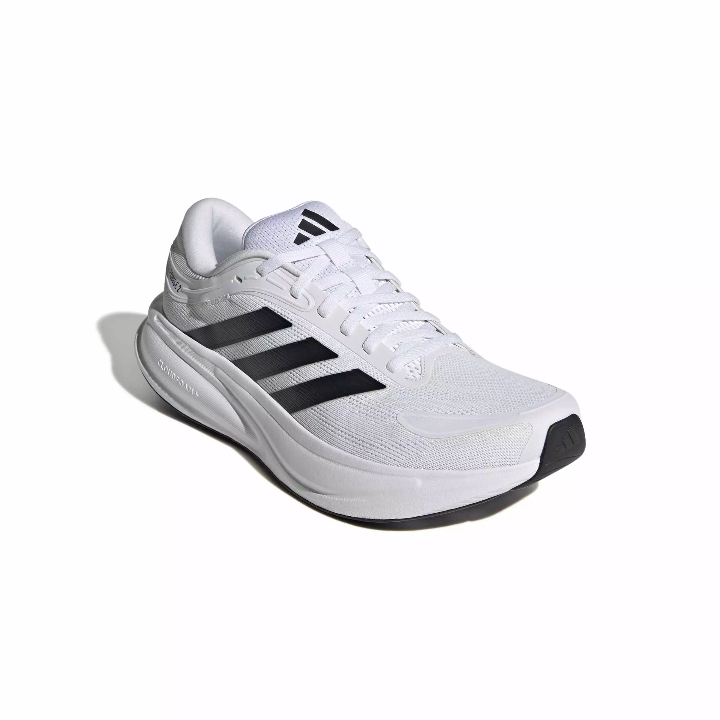 adidas Response 2 "Ftwr White/Core Black/Iron Metallic" Men's Running Shoe - WHITE/BLACK/IRON