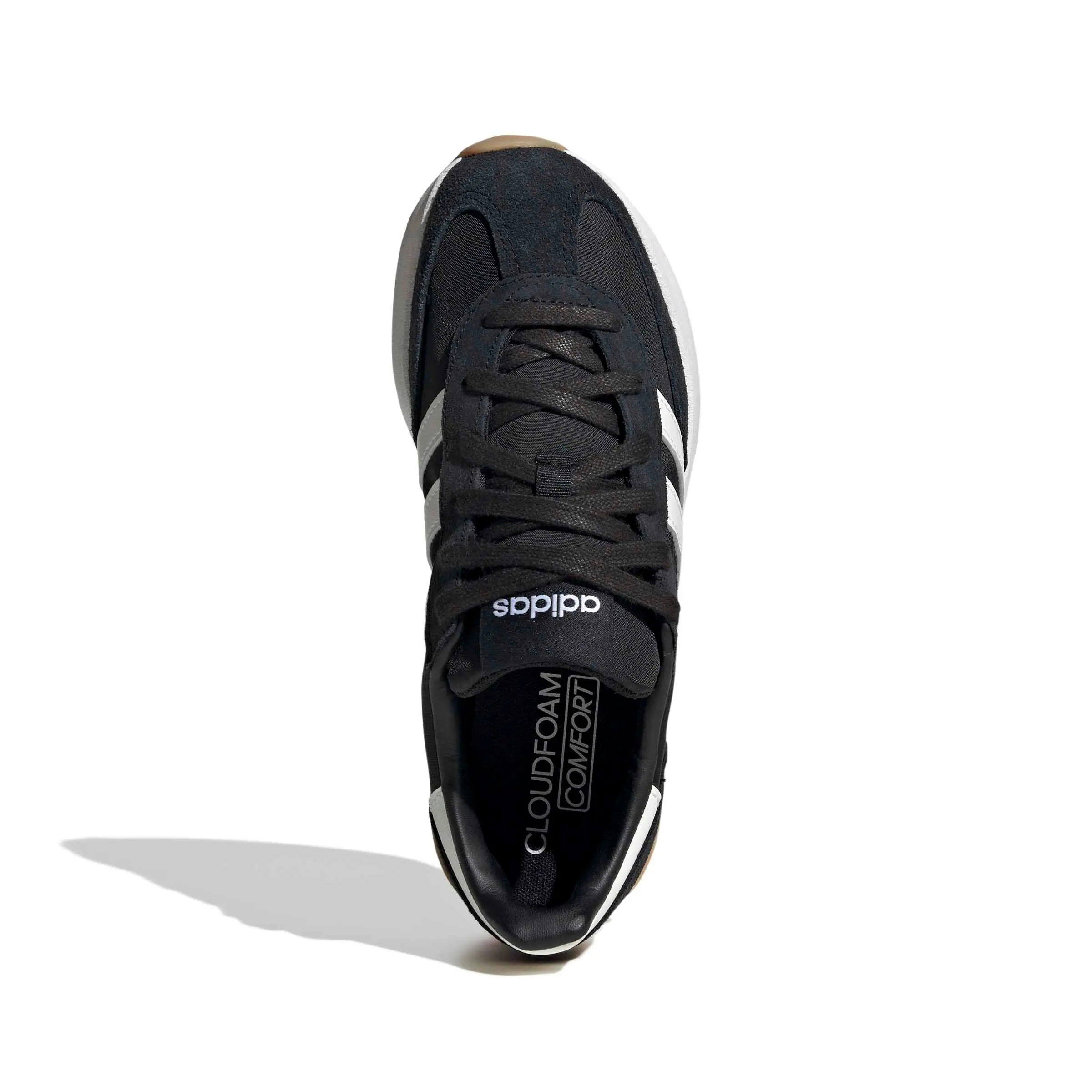 adidas Run 70s 2.0 "Core Black/Core White/Core White" Women's Shoe - BLACK/WHITE/WHITE