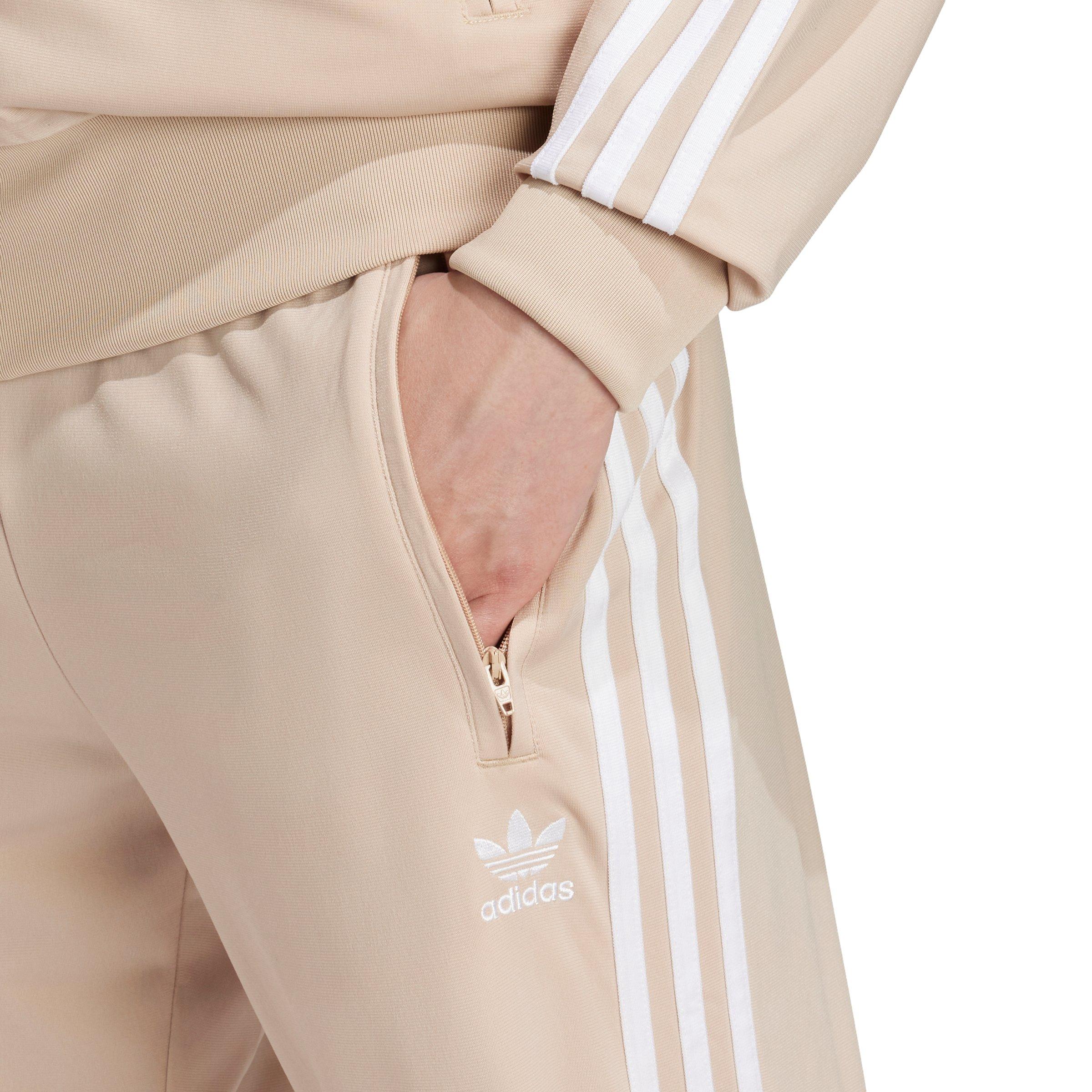 adidas Originals Men's Adicolor Classic Firebird Track Pant - Beige - BEIGE Thumbnail View 4