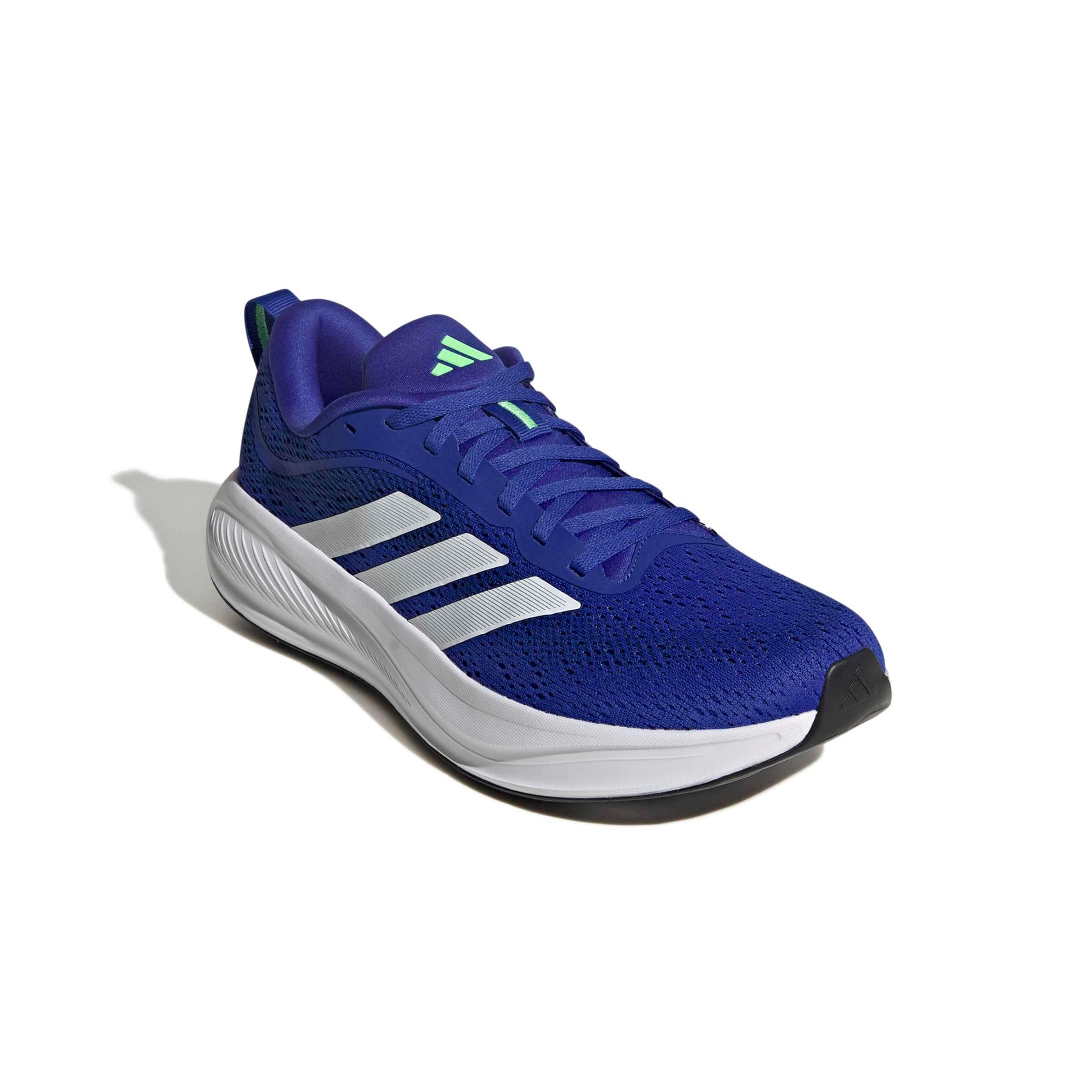 adidas Response Pace "Lucid Blue/Matte Silver/Dark Blue" Men's Running Shoe - BLUE/SILVER/DK BLUE Thumbnail View 3