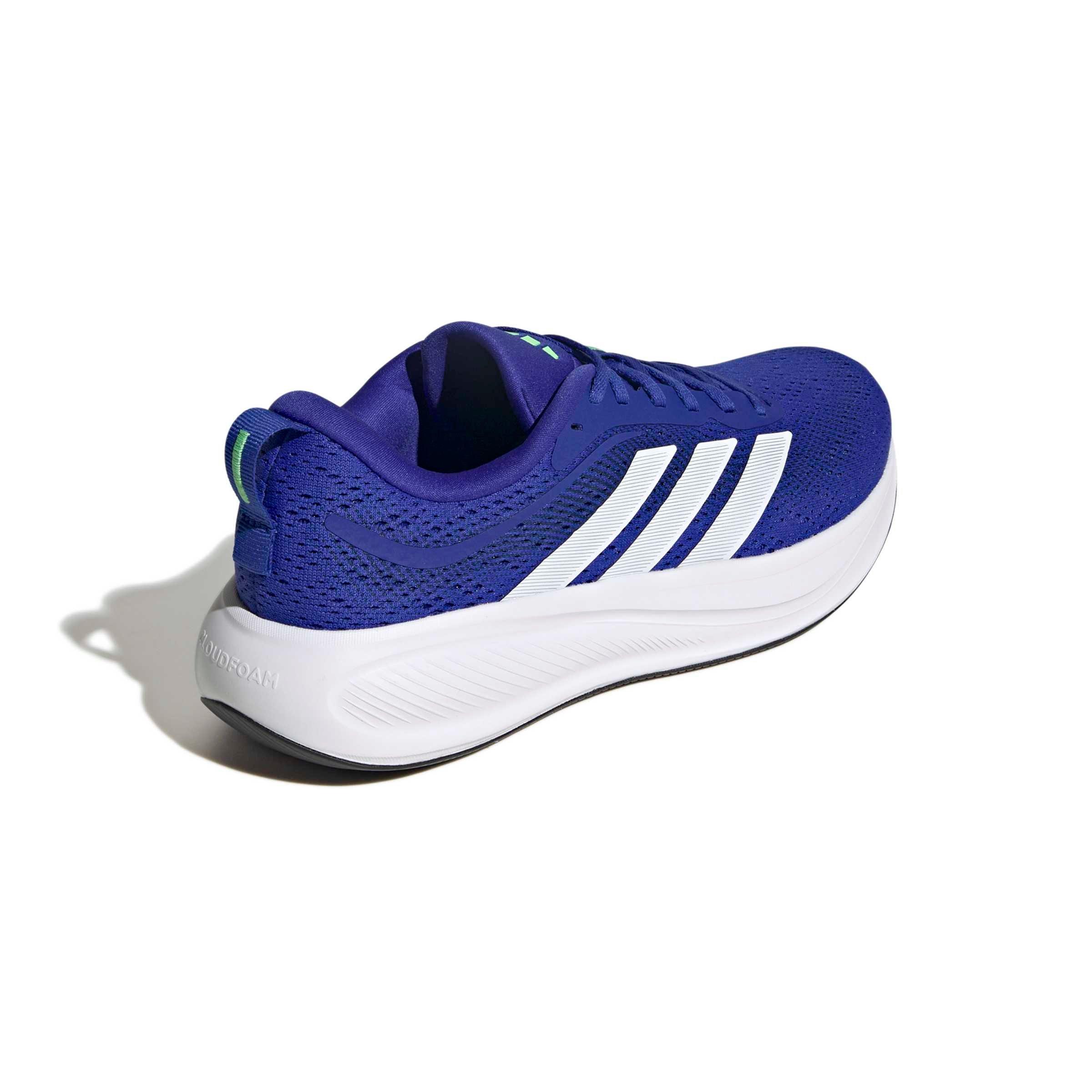 adidas Response Pace "Lucid Blue/Matte Silver/Dark Blue" Men's Running Shoe - BLUE/SILVER/DK BLUE Thumbnail View 4