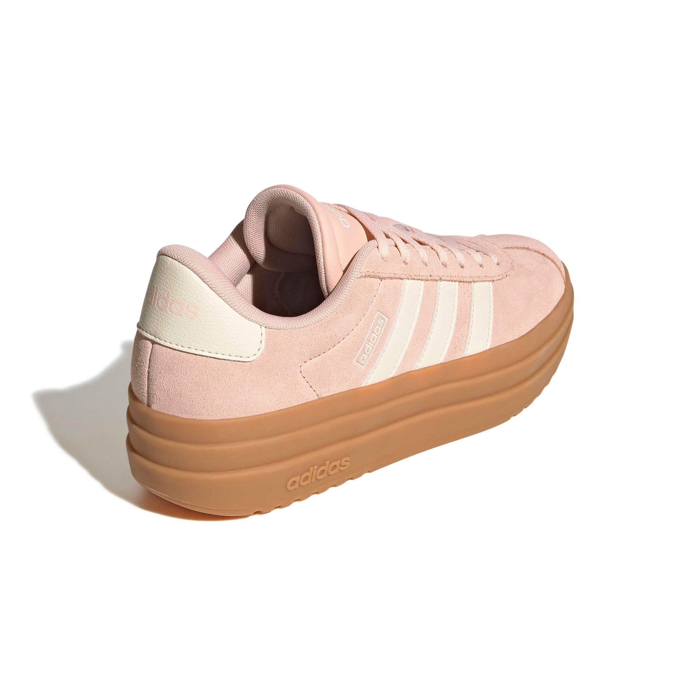 adidas VL Court Bold "Blush Pink/Off White/Gum 3" Women's Shoe - PINK/OFF WHITE/GUM
