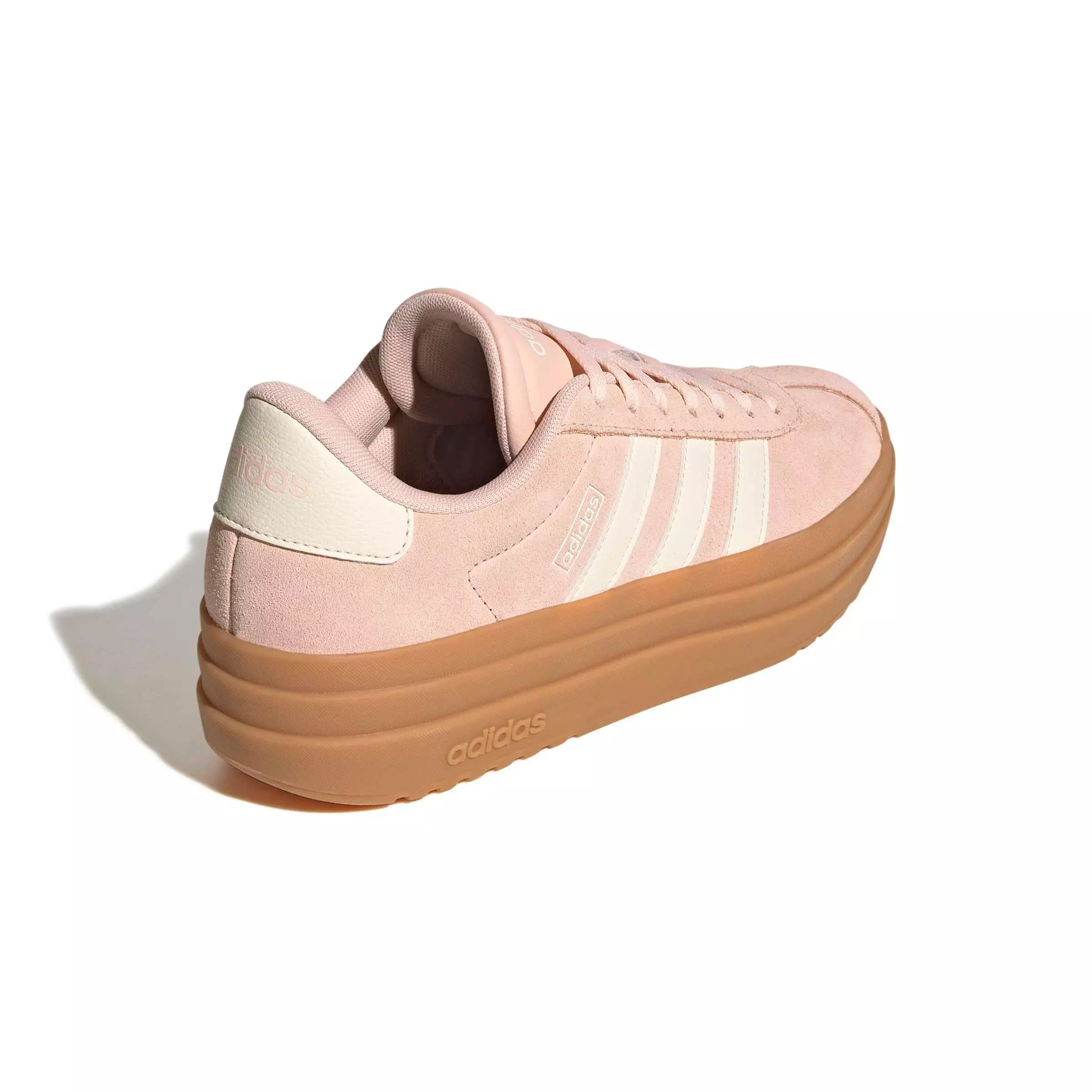 adidas VL Court Bold "Blush Pink/Off White/Gum 3" Women's Shoe - PINK/OFF WHITE/GUM