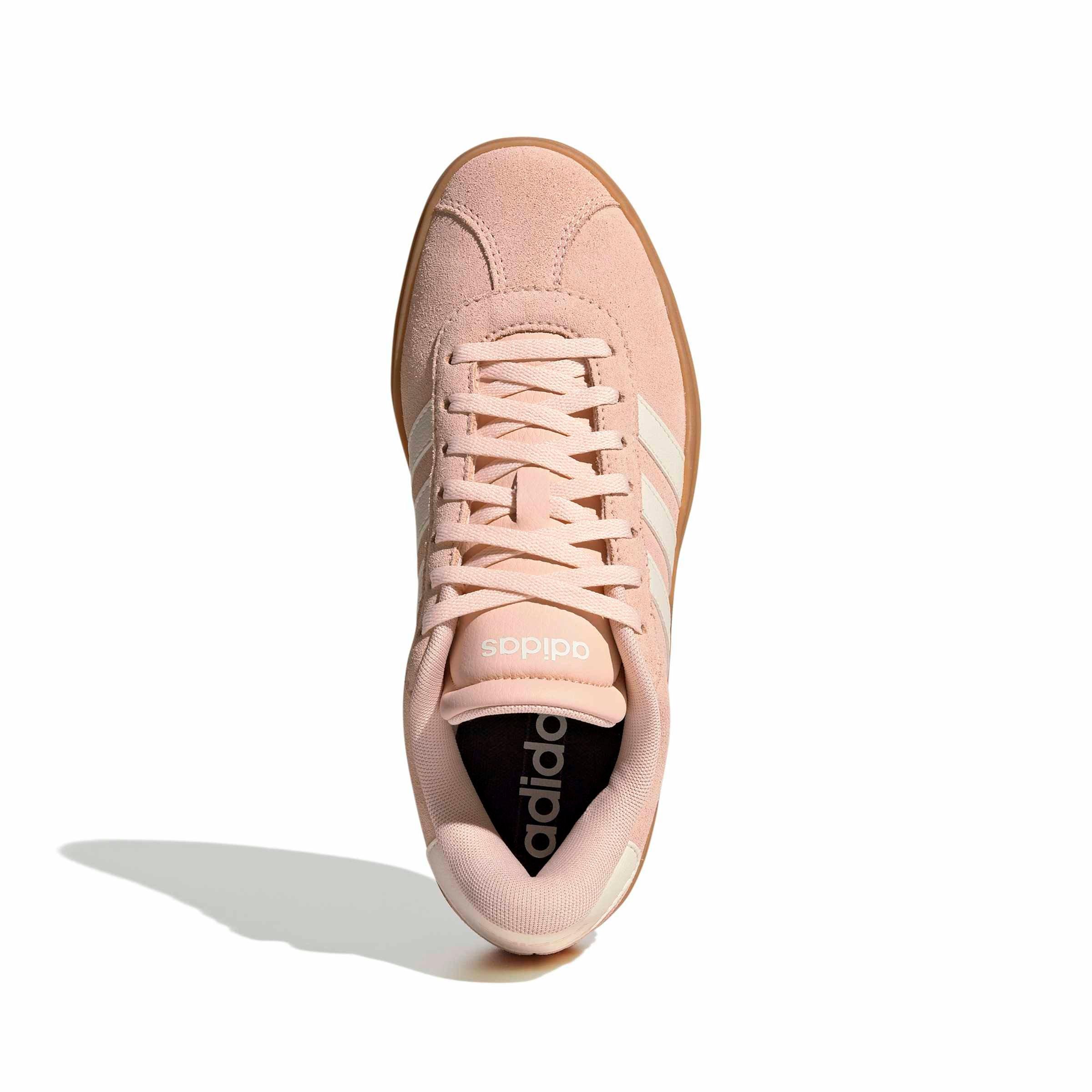 adidas VL Court Bold "Blush Pink/Off White/Gum 3" Women's Shoe - PINK/OFF WHITE/GUM