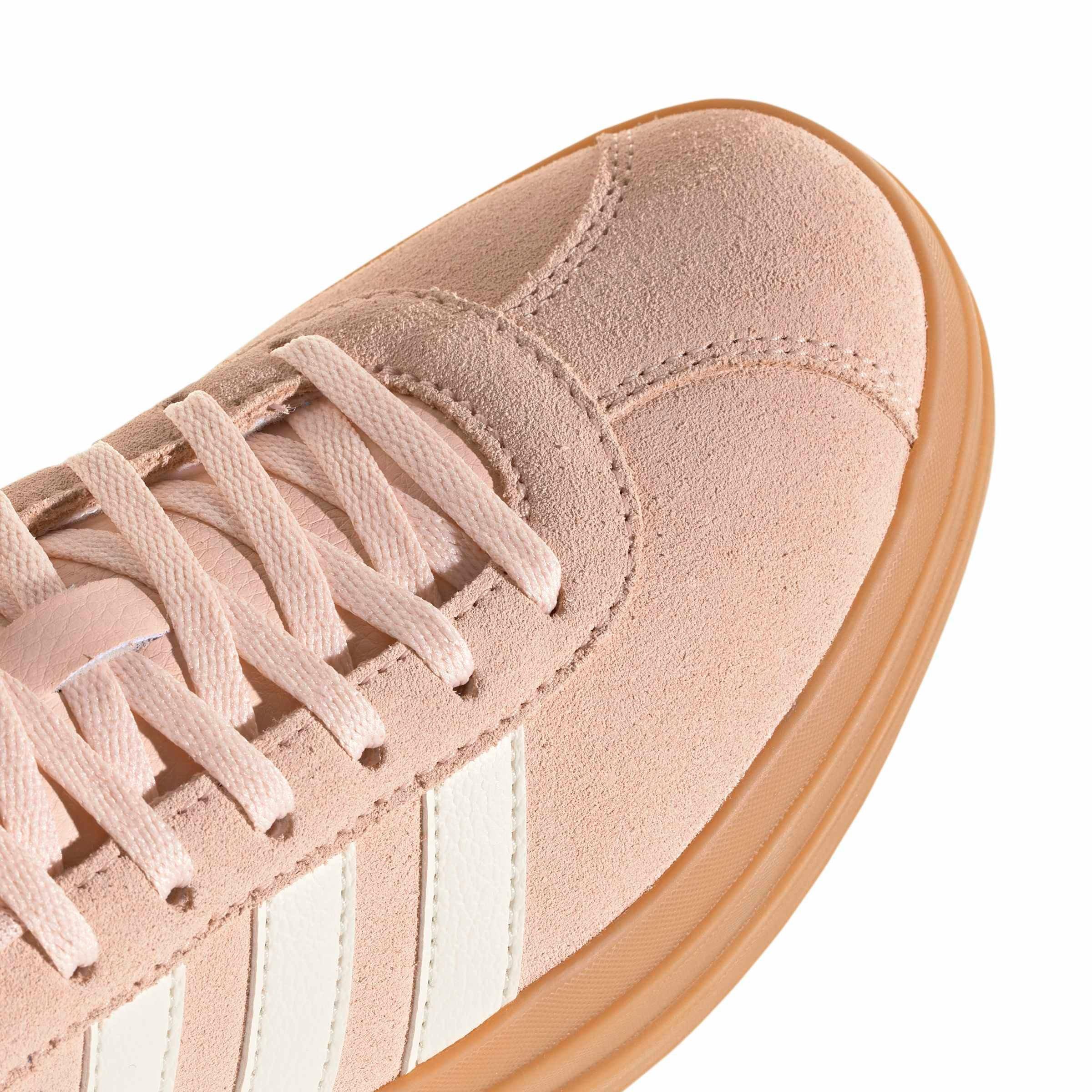 adidas VL Court Bold "Blush Pink/Off White/Gum 3" Women's Shoe - PINK/OFF WHITE/GUM