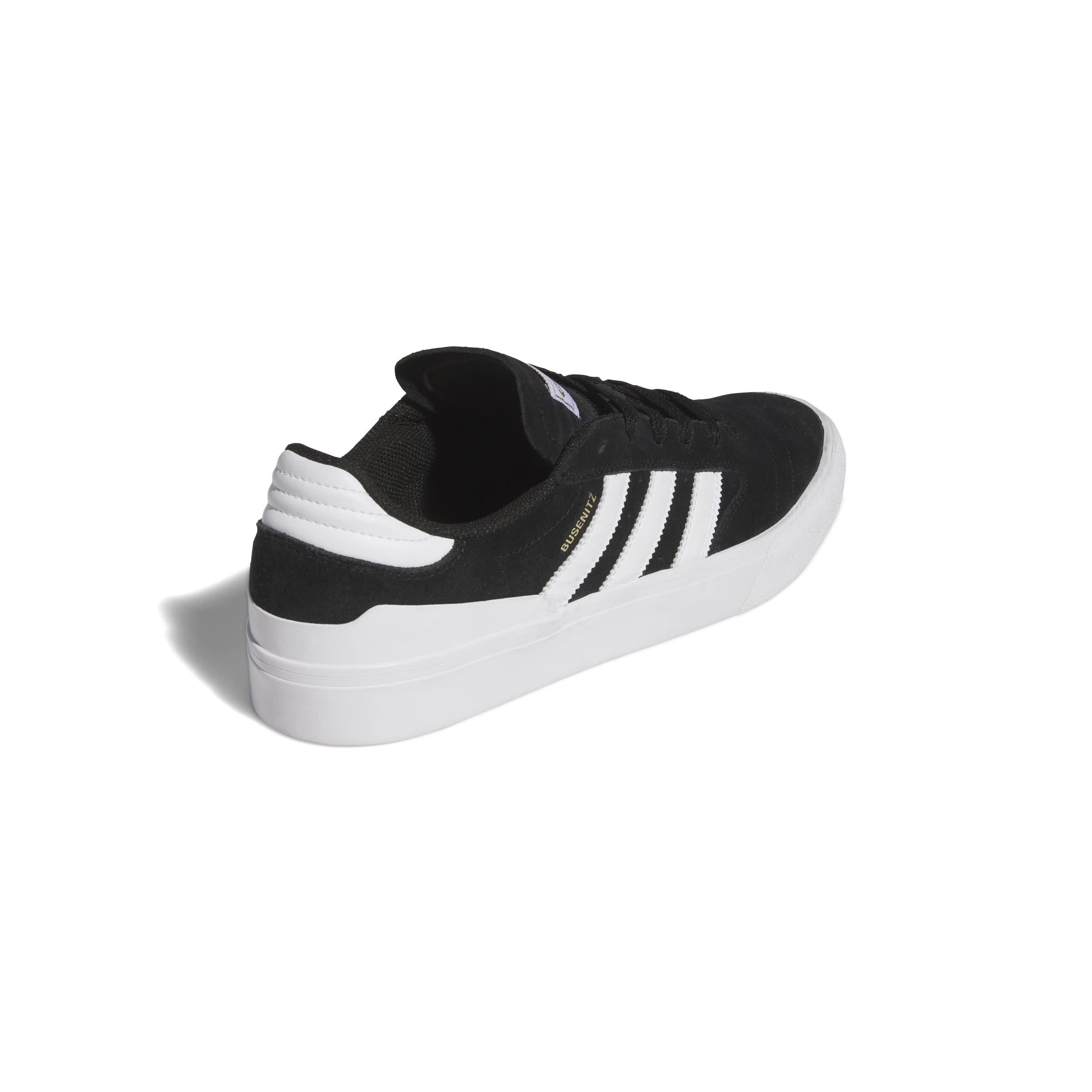 adidas Busenitz Vulc II "Core Black/Ftwr White/Gum 4" Men's Skateboarding Shoe - BLACK/WHITE/GUM Thumbnail View 4