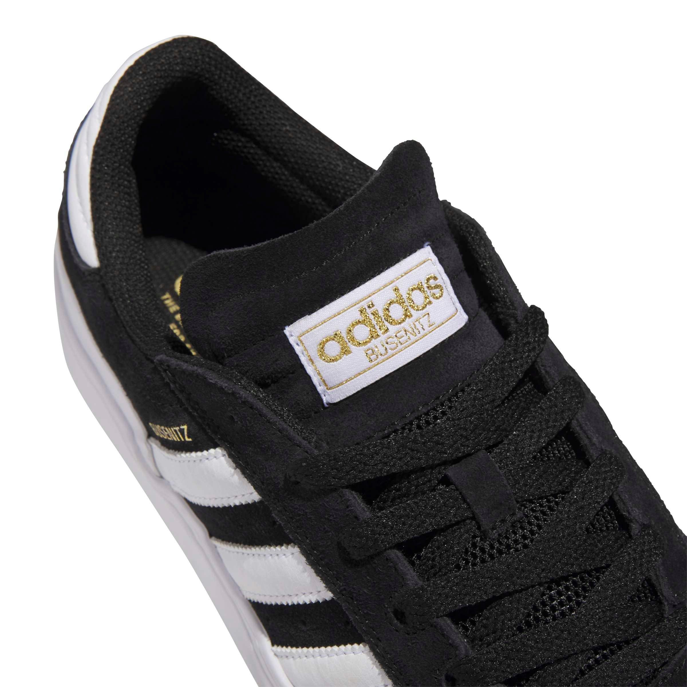 adidas Busenitz Vulc II "Core Black/Ftwr White/Gum 4" Men's Skateboarding Shoe - BLACK/WHITE/GUM Thumbnail View 7