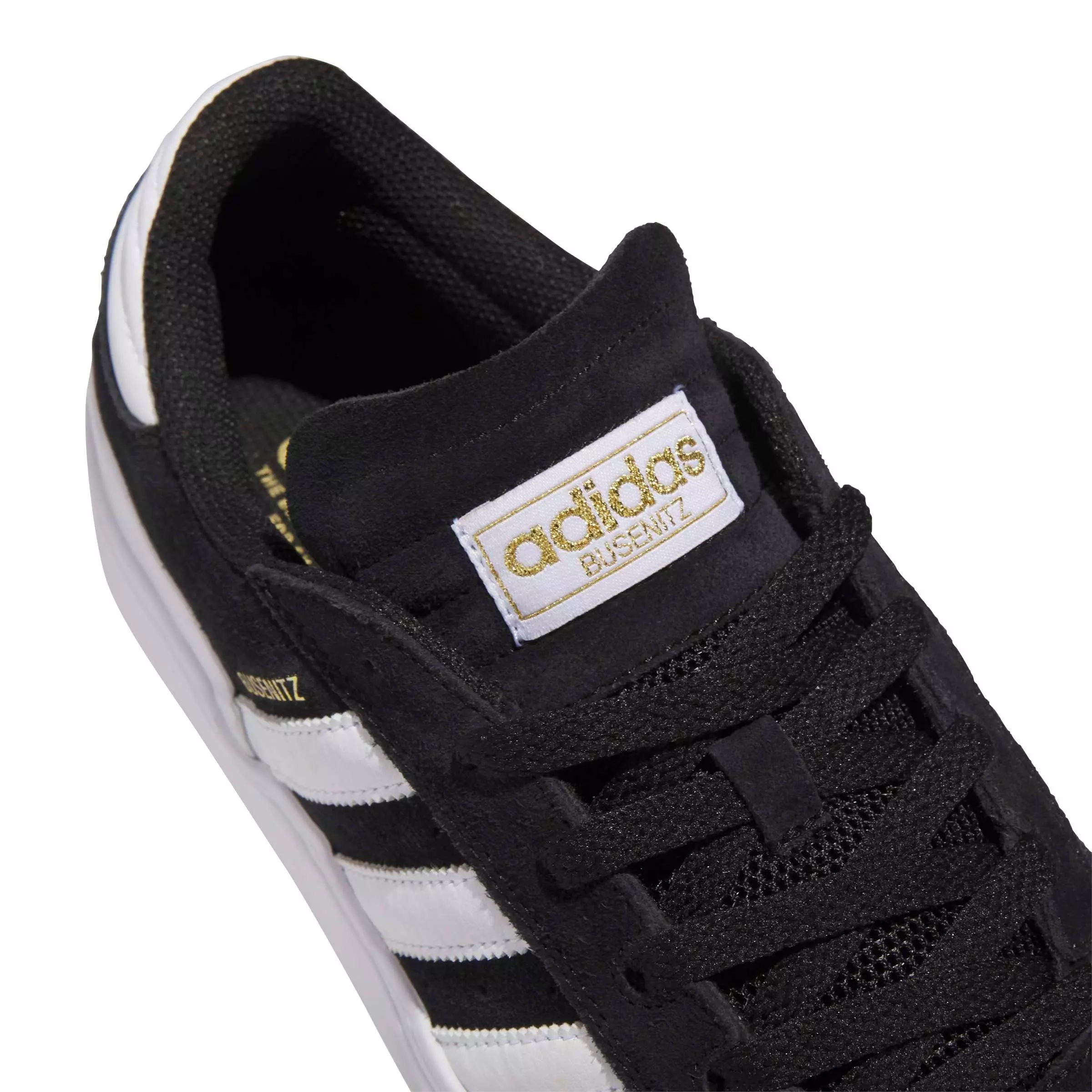 adidas Busenitz Vulc II "Core Black/Ftwr White/Gum 4" Men's Skateboarding Shoe - BLACK/WHITE/GUM