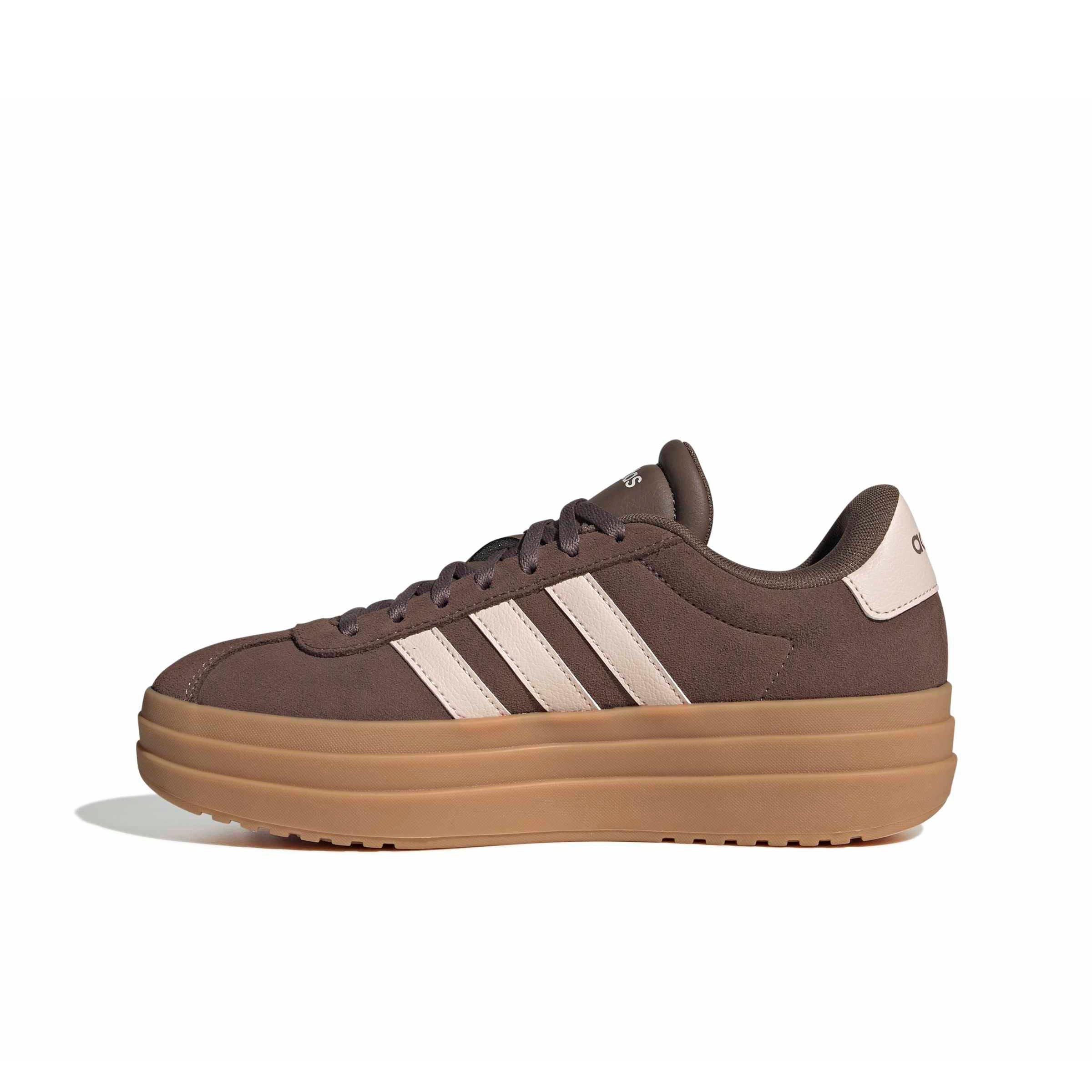 adidas VL Court Bold "Earth Strata/Wonder Quartz/Gum 3" Women's Shoe - EARTH/QUARTZ/GUM
