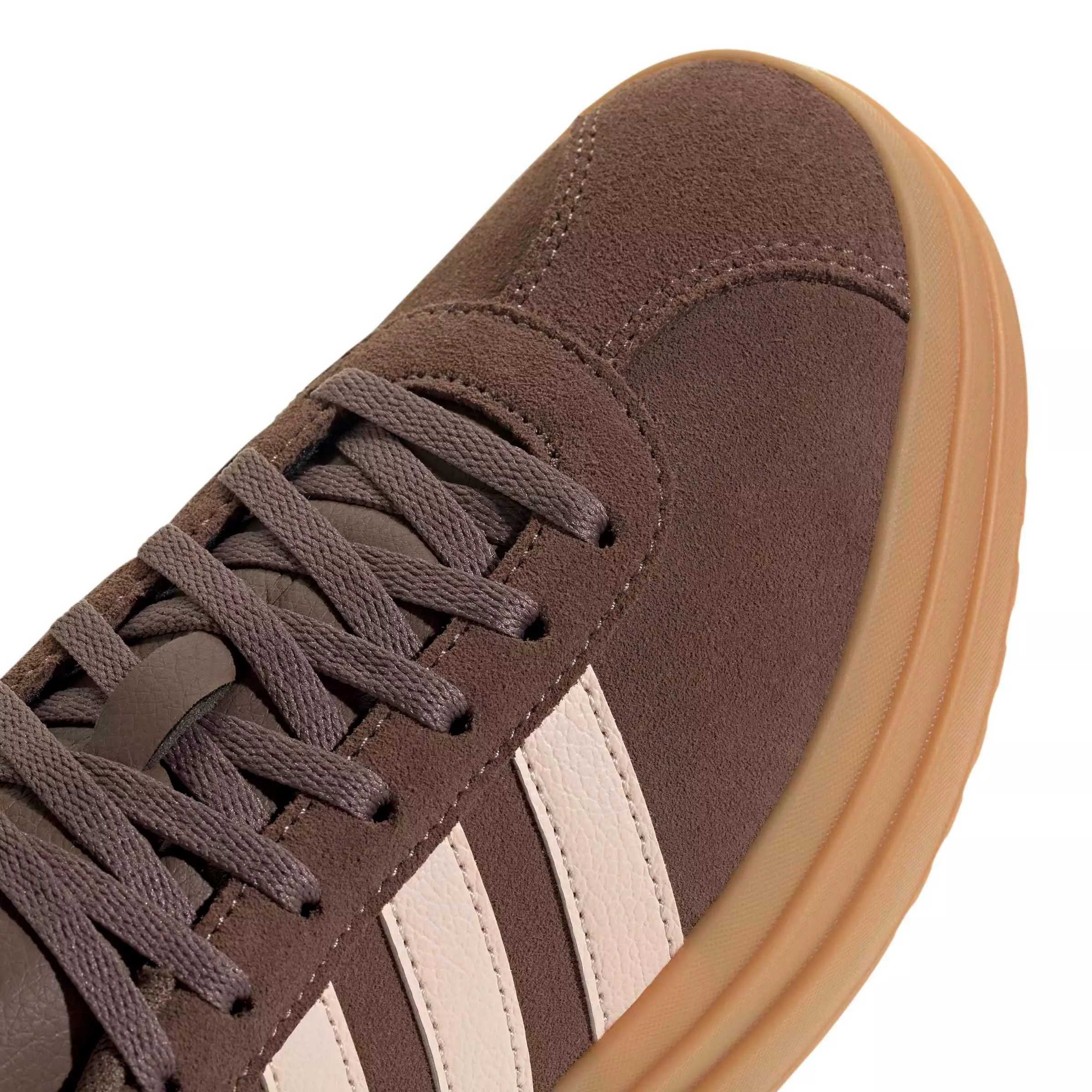adidas VL Court Bold "Earth Strata/Wonder Quartz/Gum 3" Women's Shoe - EARTH/QUARTZ/GUM