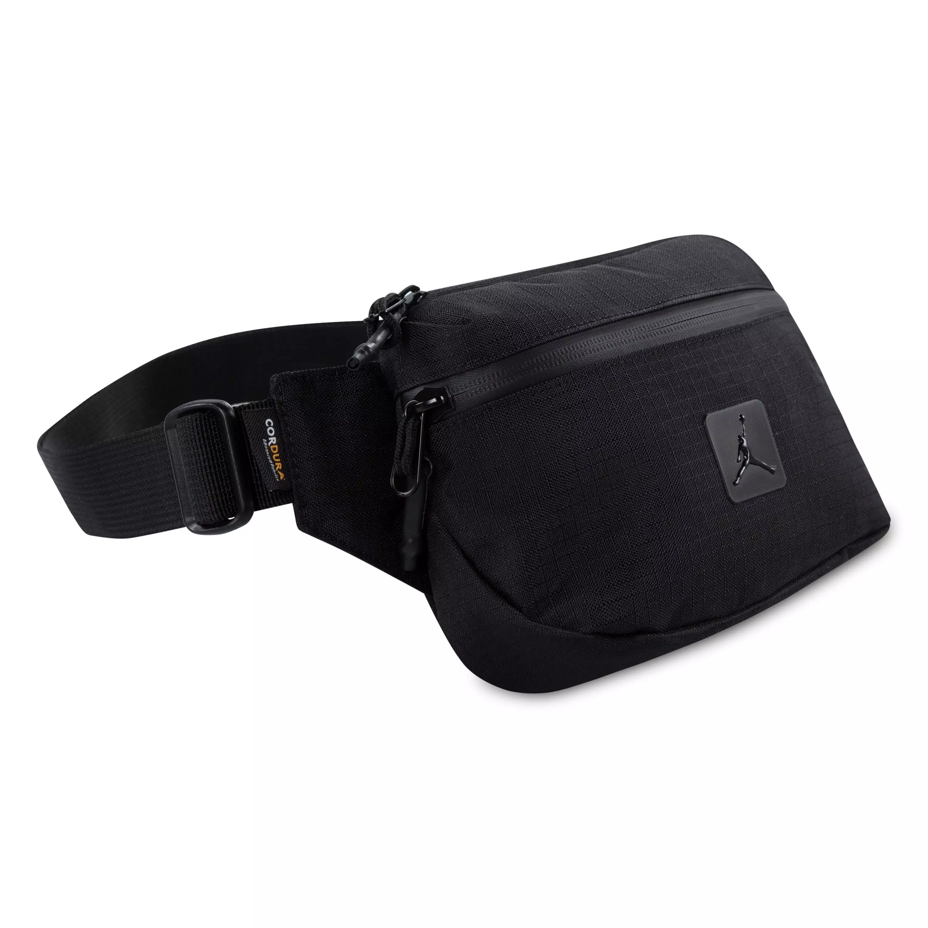 Jordan Cordura Crossbody Bag - Black - BLACK