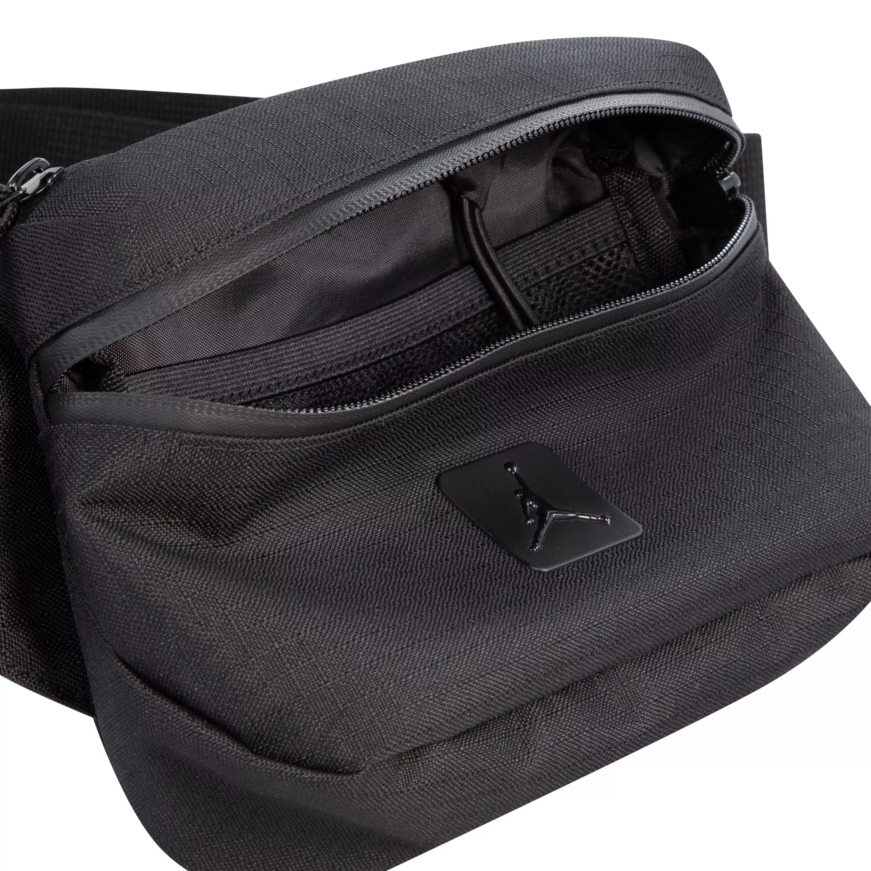 Jordan Cordura Crossbody Bag - Black - BLACK