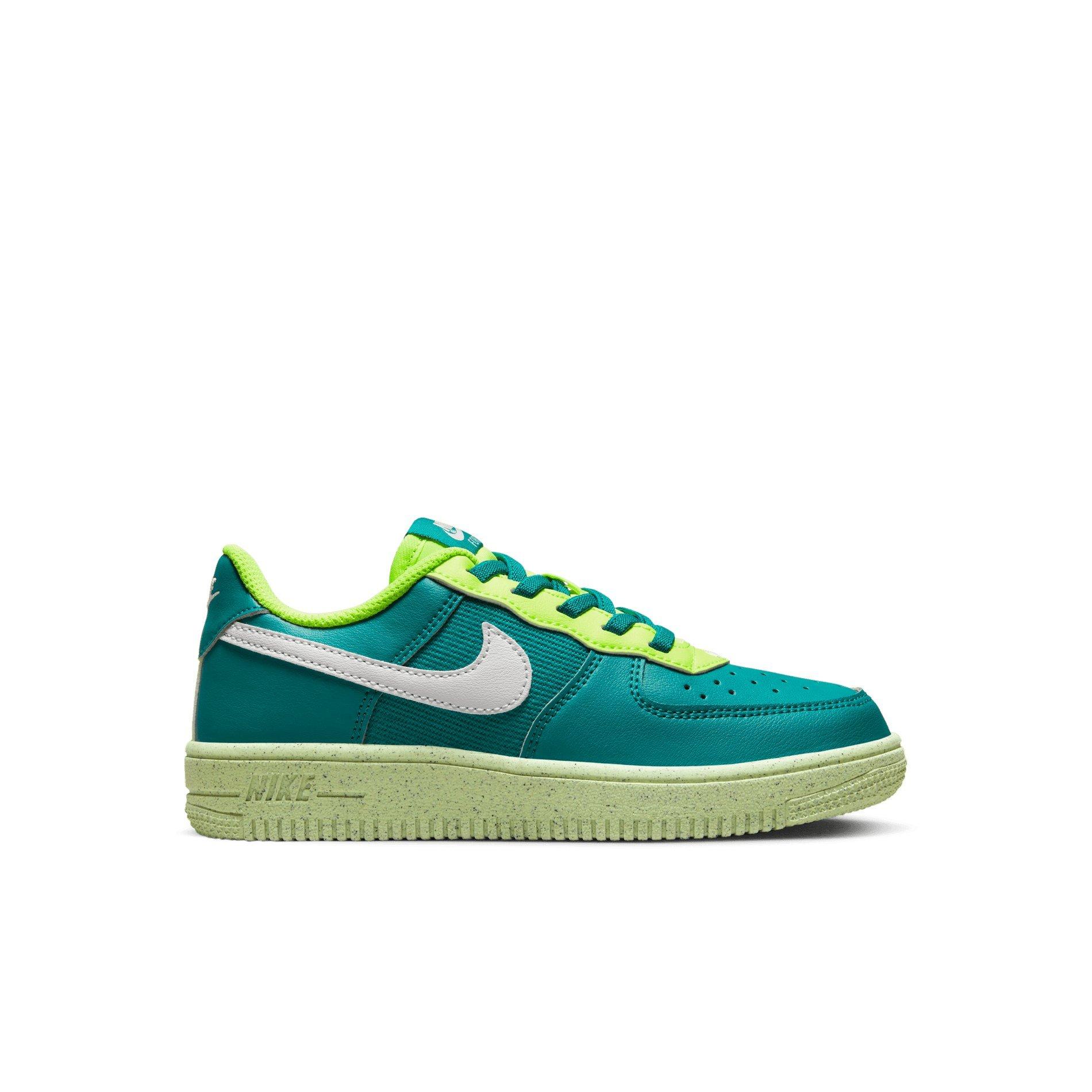 Nike Force 1 Crater Next Nature "Bright Spruce/Phantom/Volt/Barely Volt" Preschool Boys' Shoe - SPRUCE/PHANTOM/VOLT/VOLT Thumbnail View 1