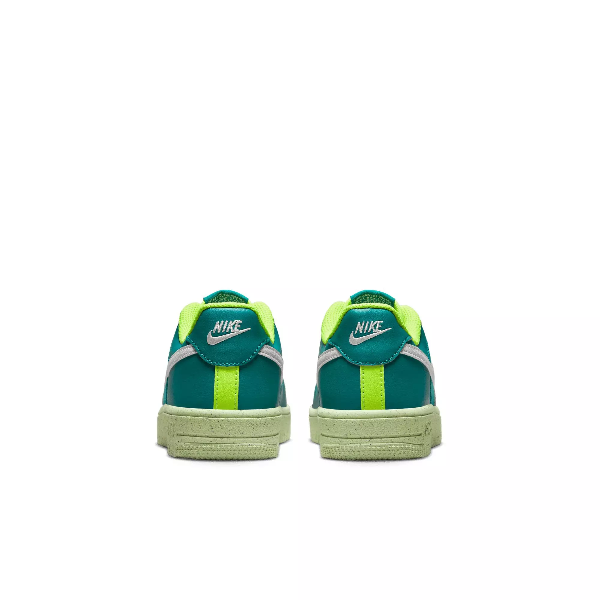 Nike Force 1 Crater Next Nature "Bright Spruce/Phantom/Volt/Barely Volt" Preschool Boys' Shoe - SPRUCE/PHANTOM/VOLT/VOLT