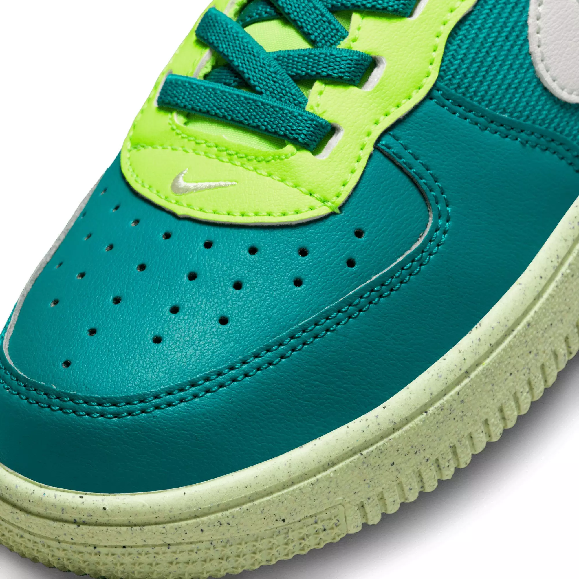 Nike Force 1 Crater Next Nature "Bright Spruce/Phantom/Volt/Barely Volt" Preschool Boys' Shoe - SPRUCE/PHANTOM/VOLT/VOLT