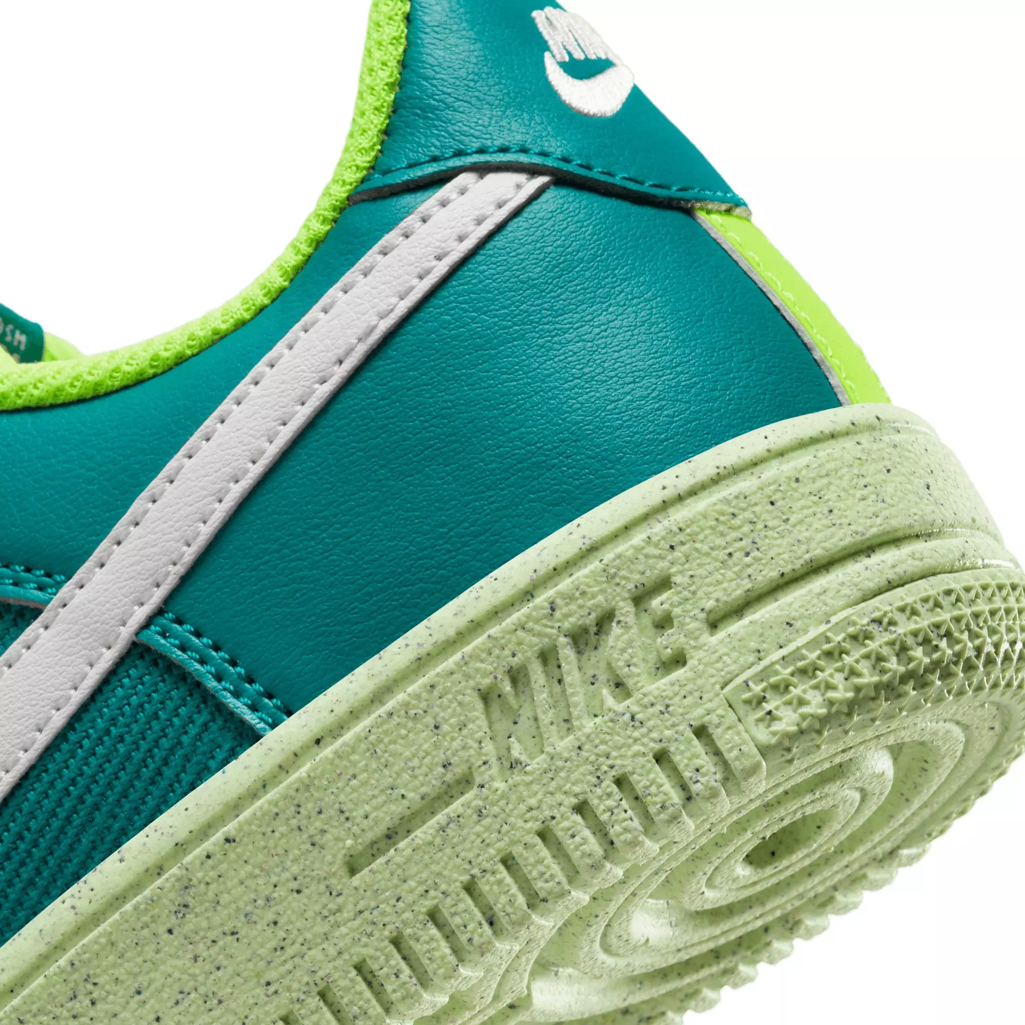 Nike Force 1 Crater Next Nature "Bright Spruce/Phantom/Volt/Barely Volt" Preschool Boys' Shoe - SPRUCE/PHANTOM/VOLT/VOLT