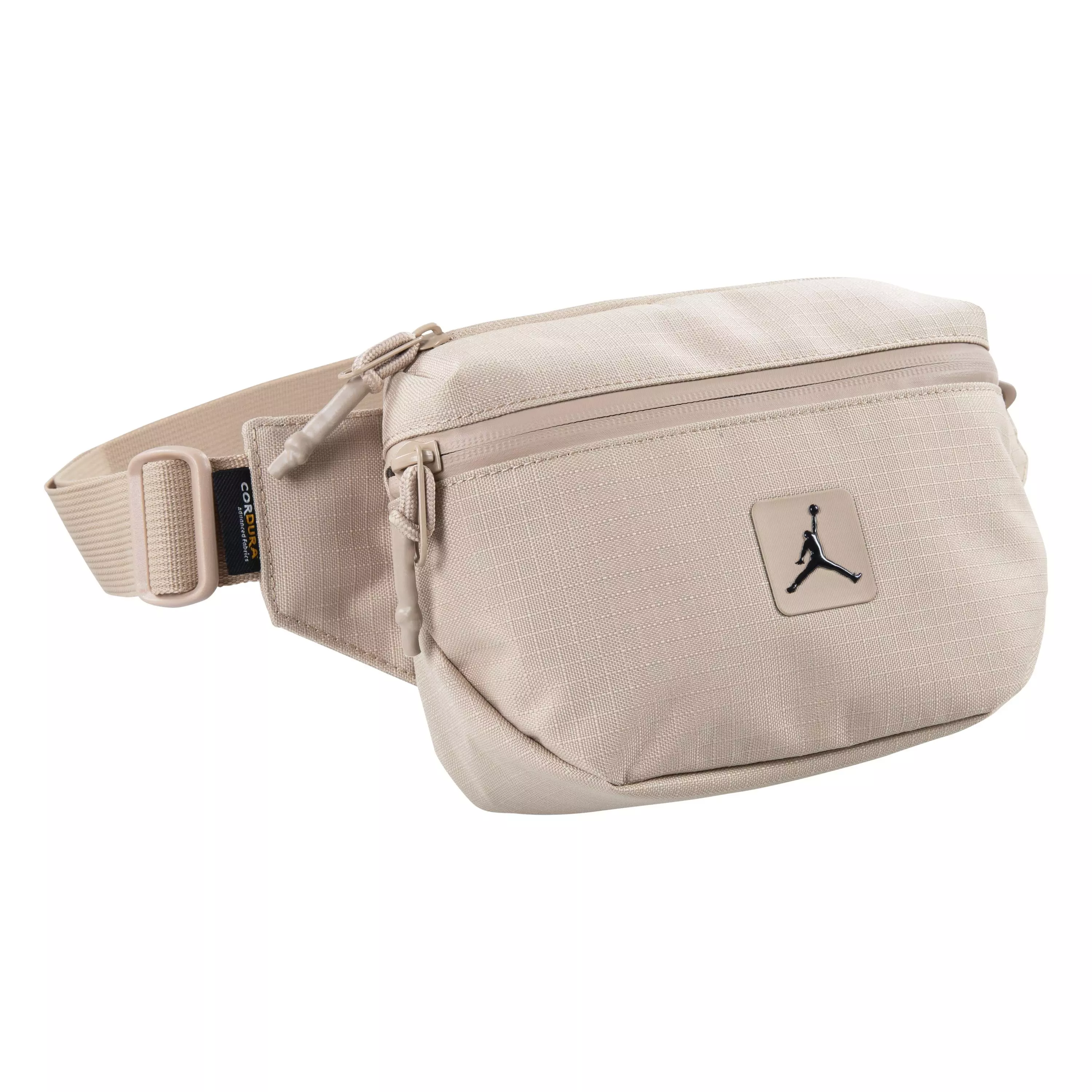 Jordan Cordura Crossbody Bag - Beige - BROWN