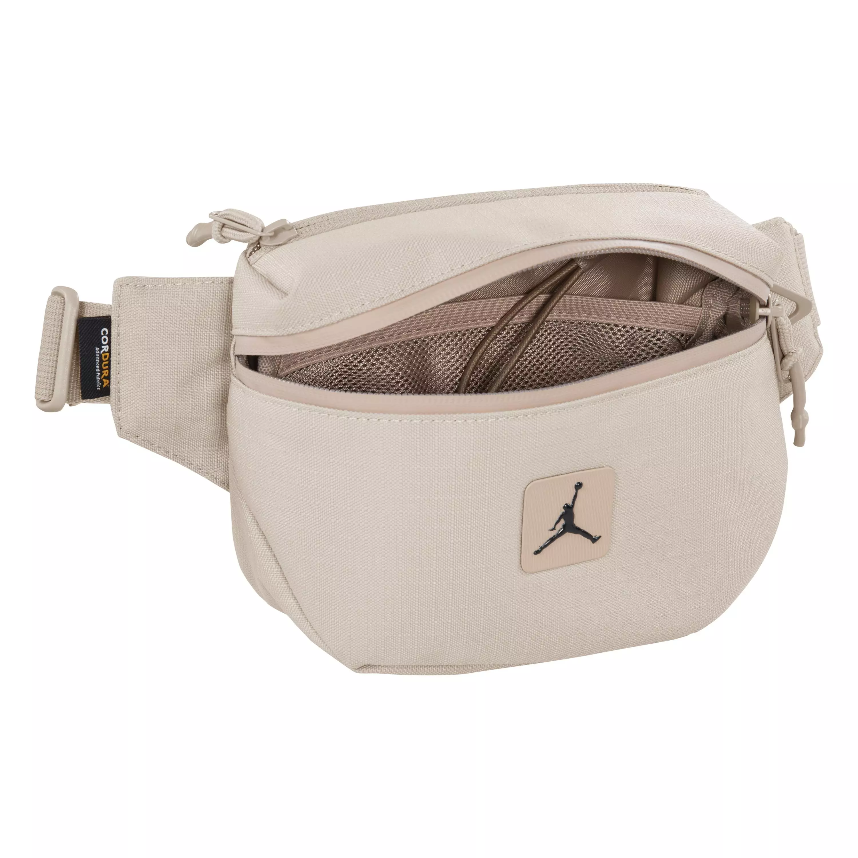 Jordan Cordura Crossbody Bag - Beige - BROWN