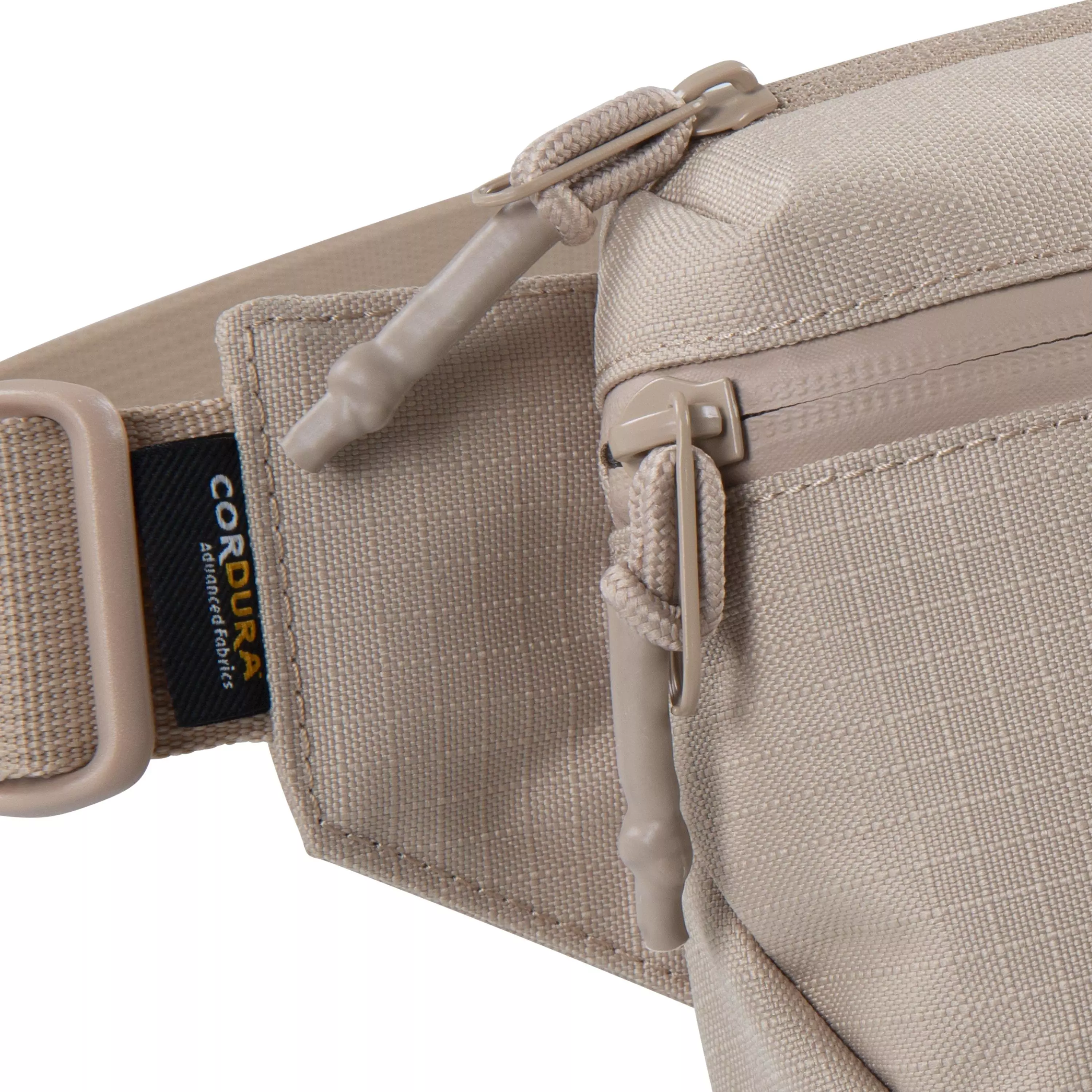 Jordan Cordura Crossbody Bag - Beige - BROWN