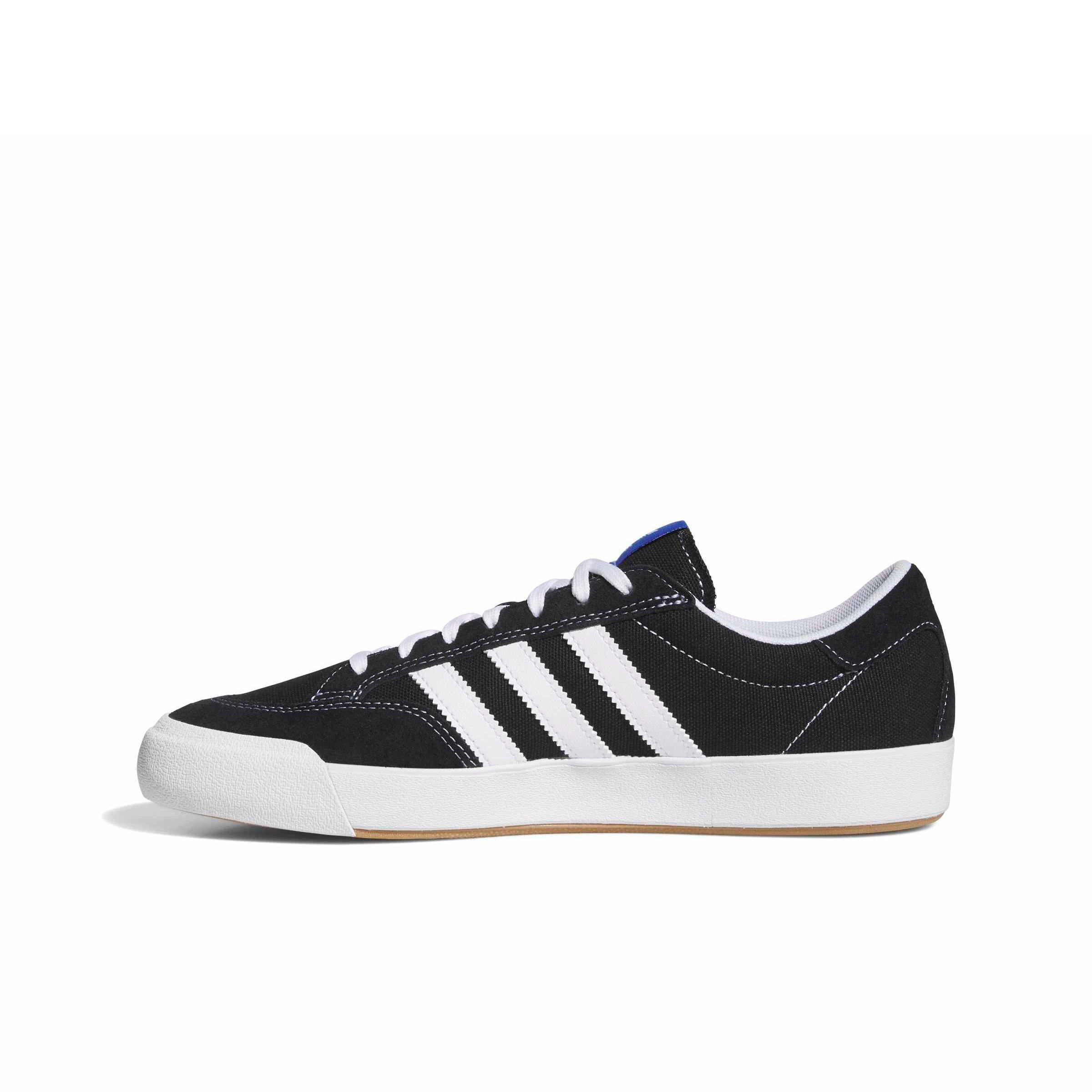 adidas Nora "Core Black/Ftwr White/Bluebird" Men's Skateboarding Shoe - BLACK/WHITE/BLUEBIRD Thumbnail View 2