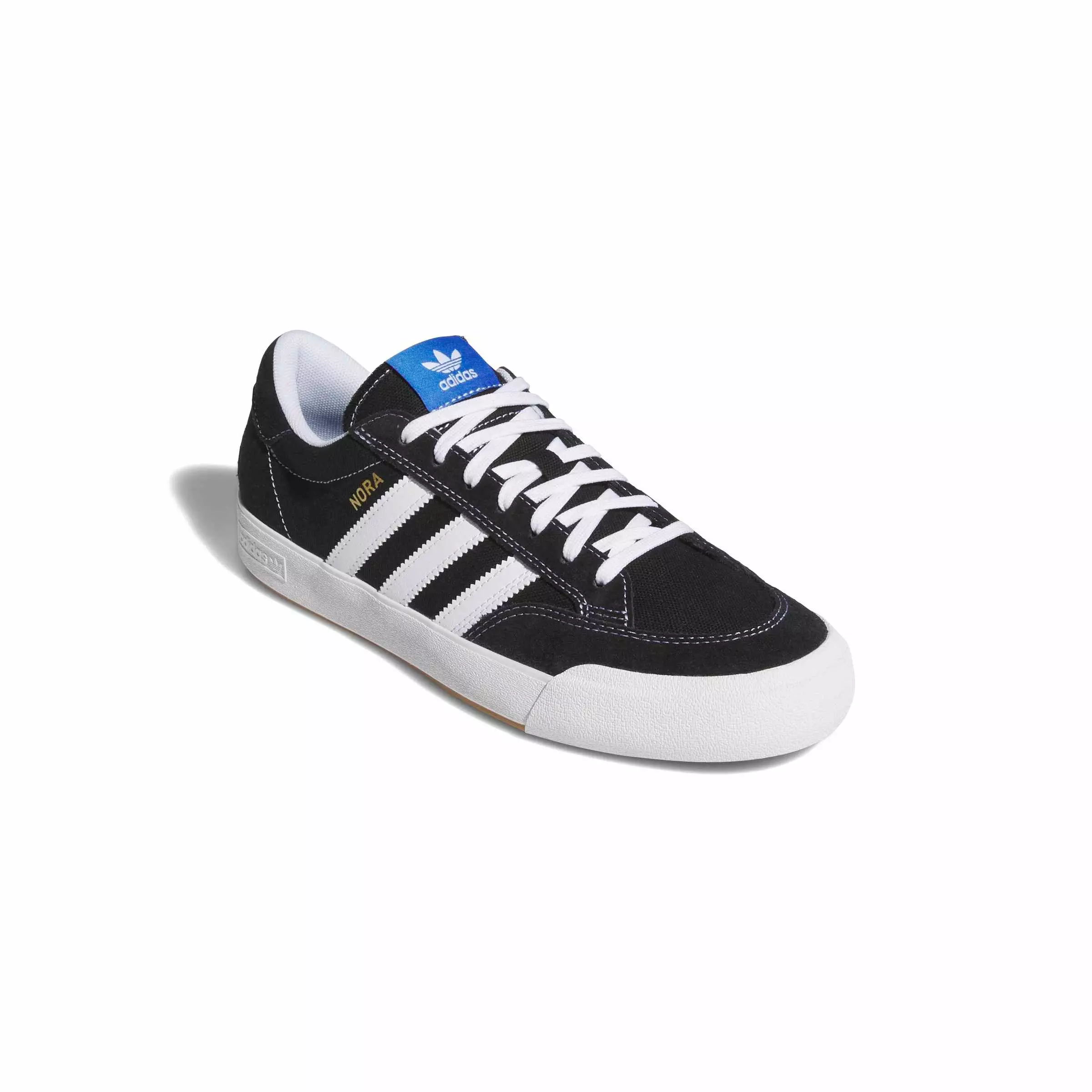adidas Nora "Core Black/Ftwr White/Bluebird" Men's Skateboarding Shoe - BLACK/WHITE/BLUEBIRD
