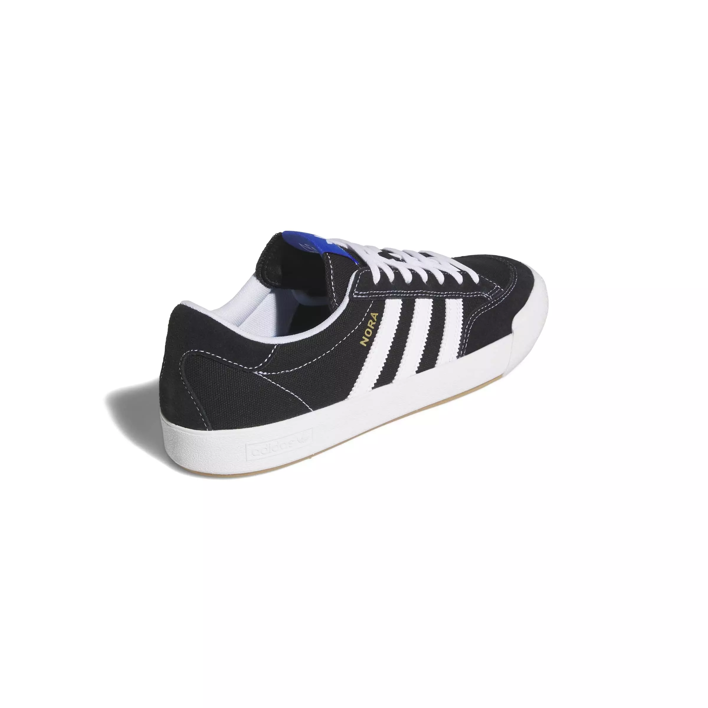 adidas Nora "Core Black/Ftwr White/Bluebird" Men's Skateboarding Shoe - BLACK/WHITE/BLUEBIRD